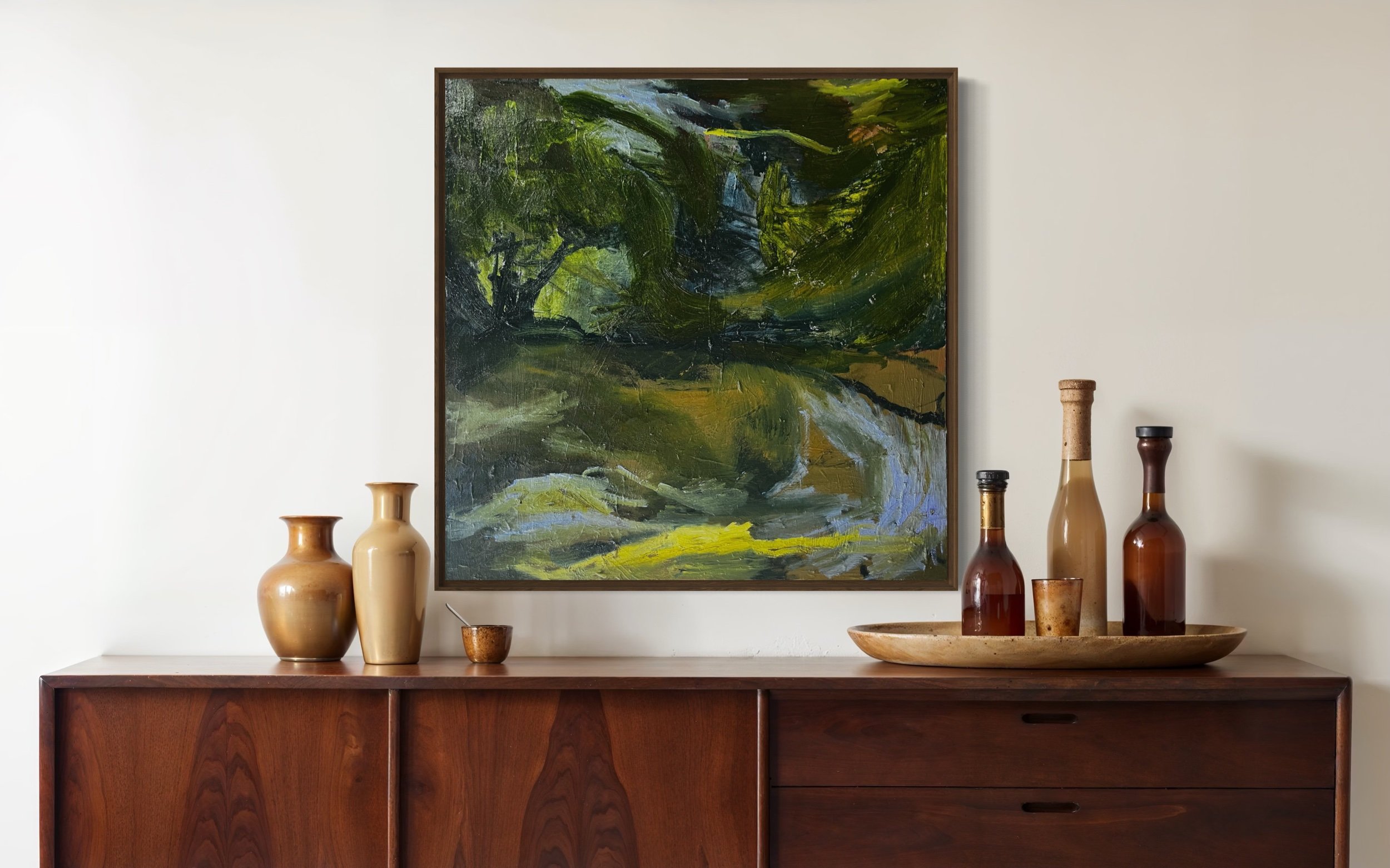 ‘trees’ original oil painting