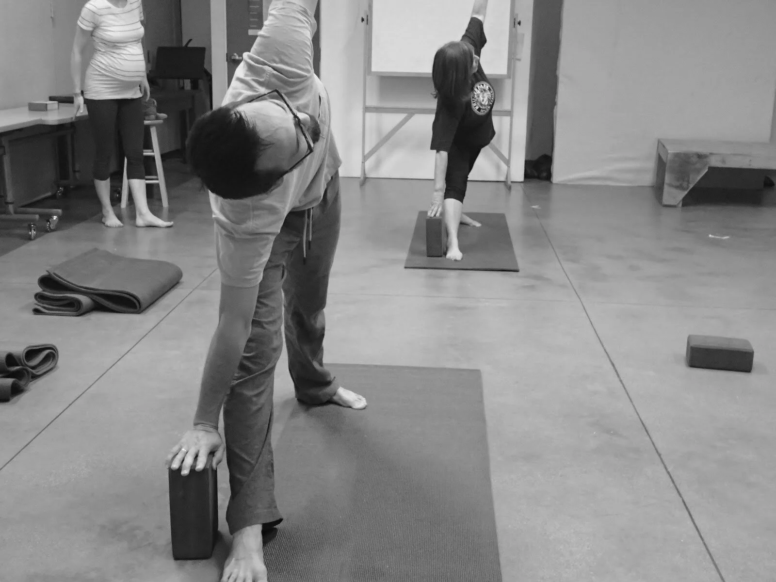Teachers Get Flexible in New Yoga Class
