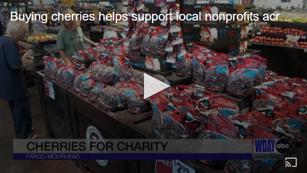 Buying cherries helps support local nonprofits across Fargo-Moorhead