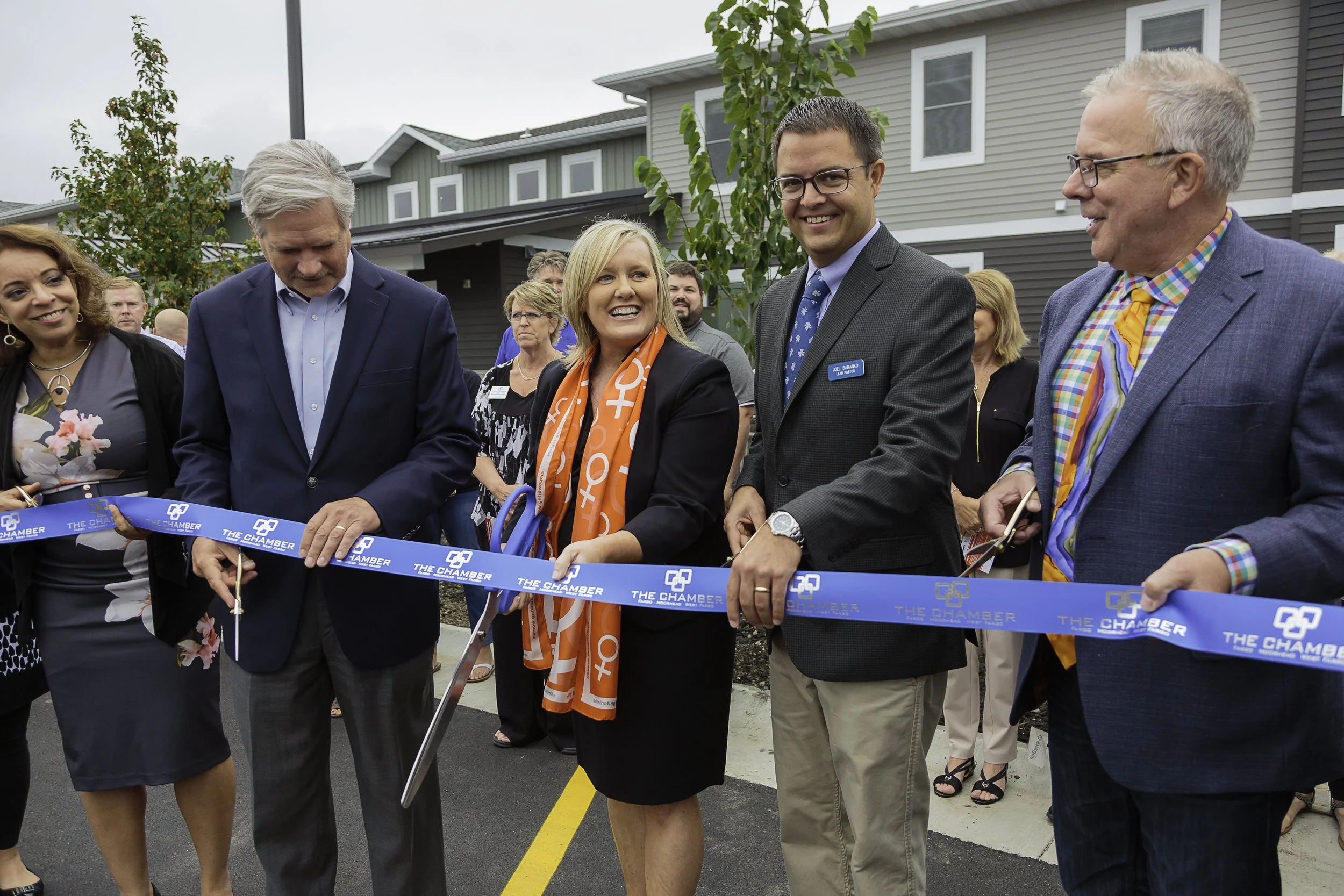 Ribbon cutting ceremony