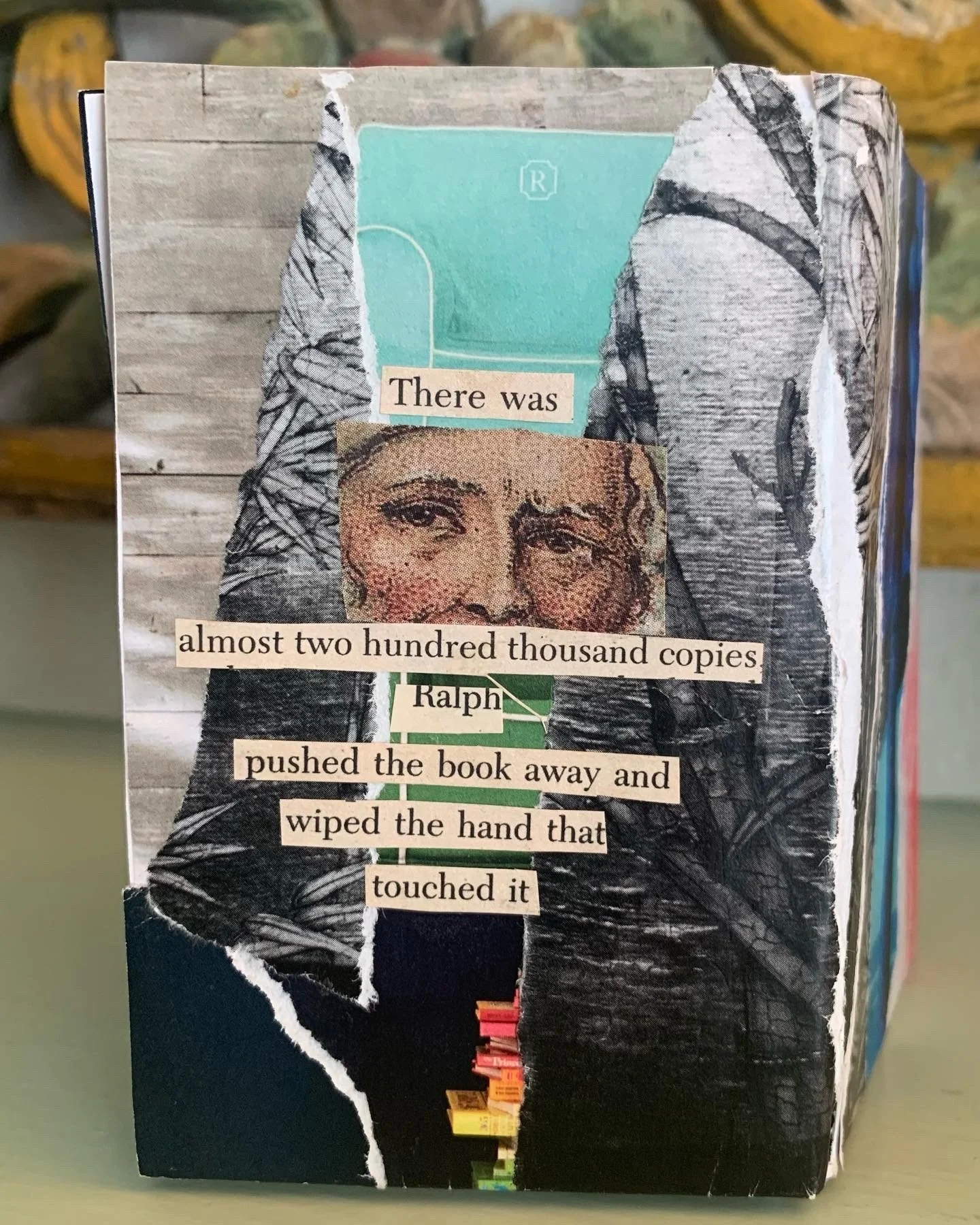 Dada Found Poetry in a mini-zine.
