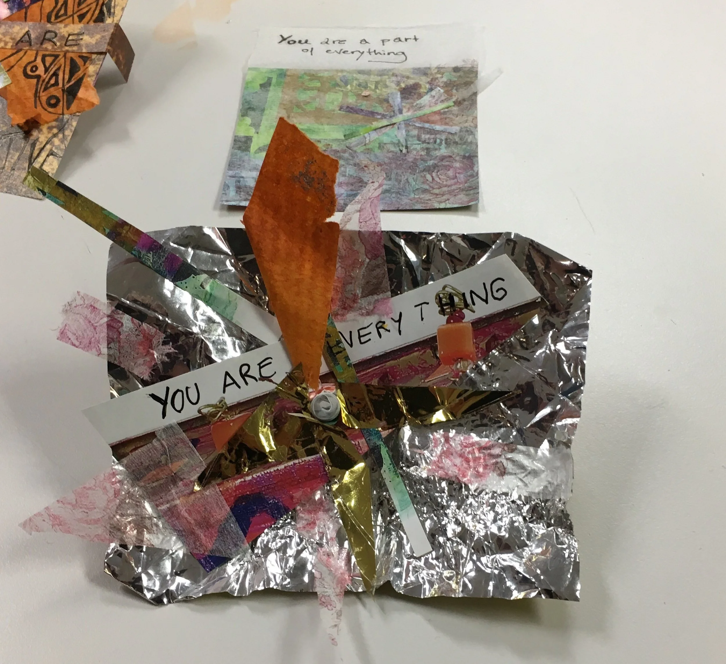 Affirmative Art Journaling at the Hastings Branch of the Vancouver Public Library.