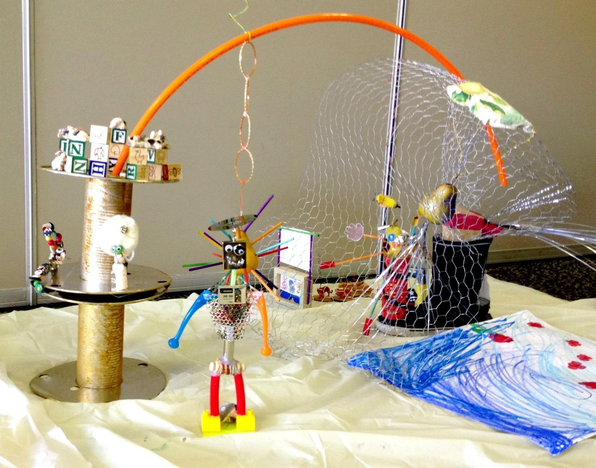 Upcycle all ages workshop at the PNE admin building.