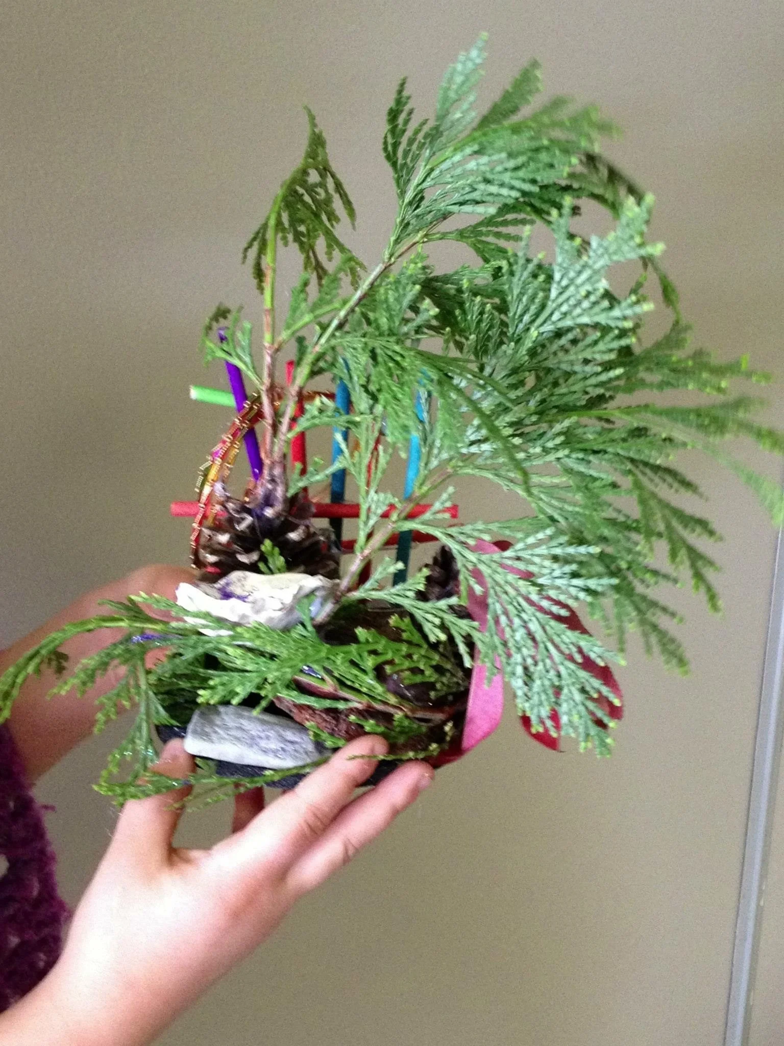 Art from Nature, all ages workshop at the Pacific National Exhibition Admin Building.