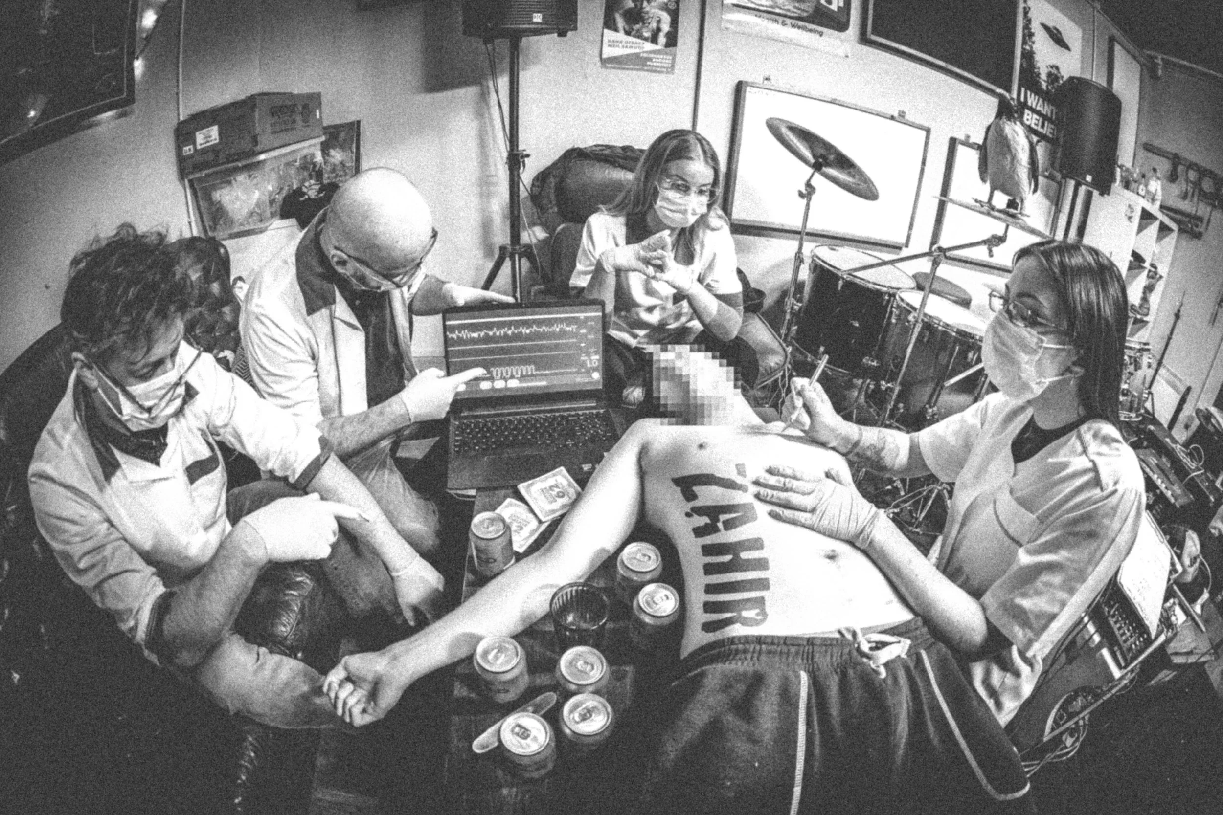 "Zahir" bändipilt, fotograafia, 2024.