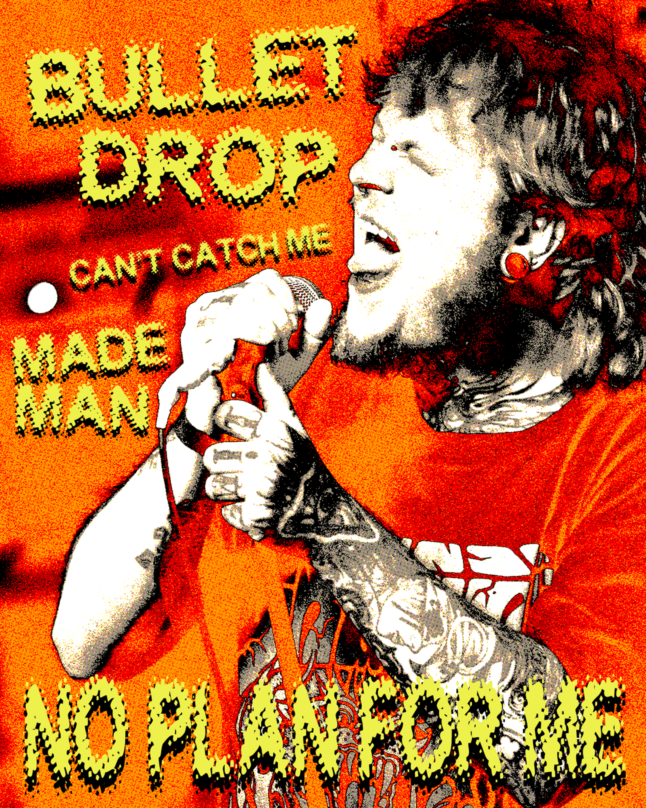 "Bang Bang Bang" 10, fotograafia + rastergraafika. 2025