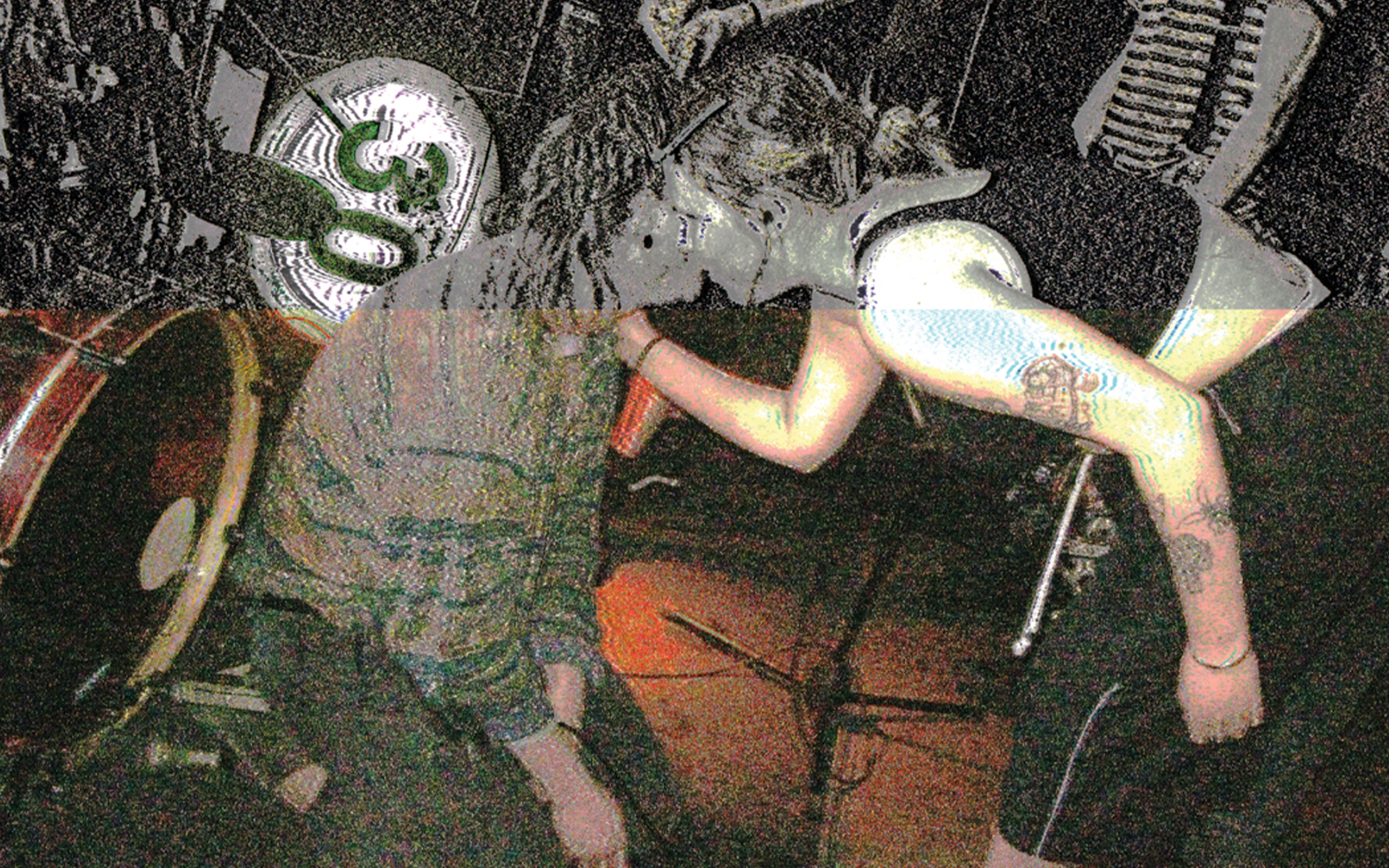 "H2vitatud helilained" 10, databending. 2025