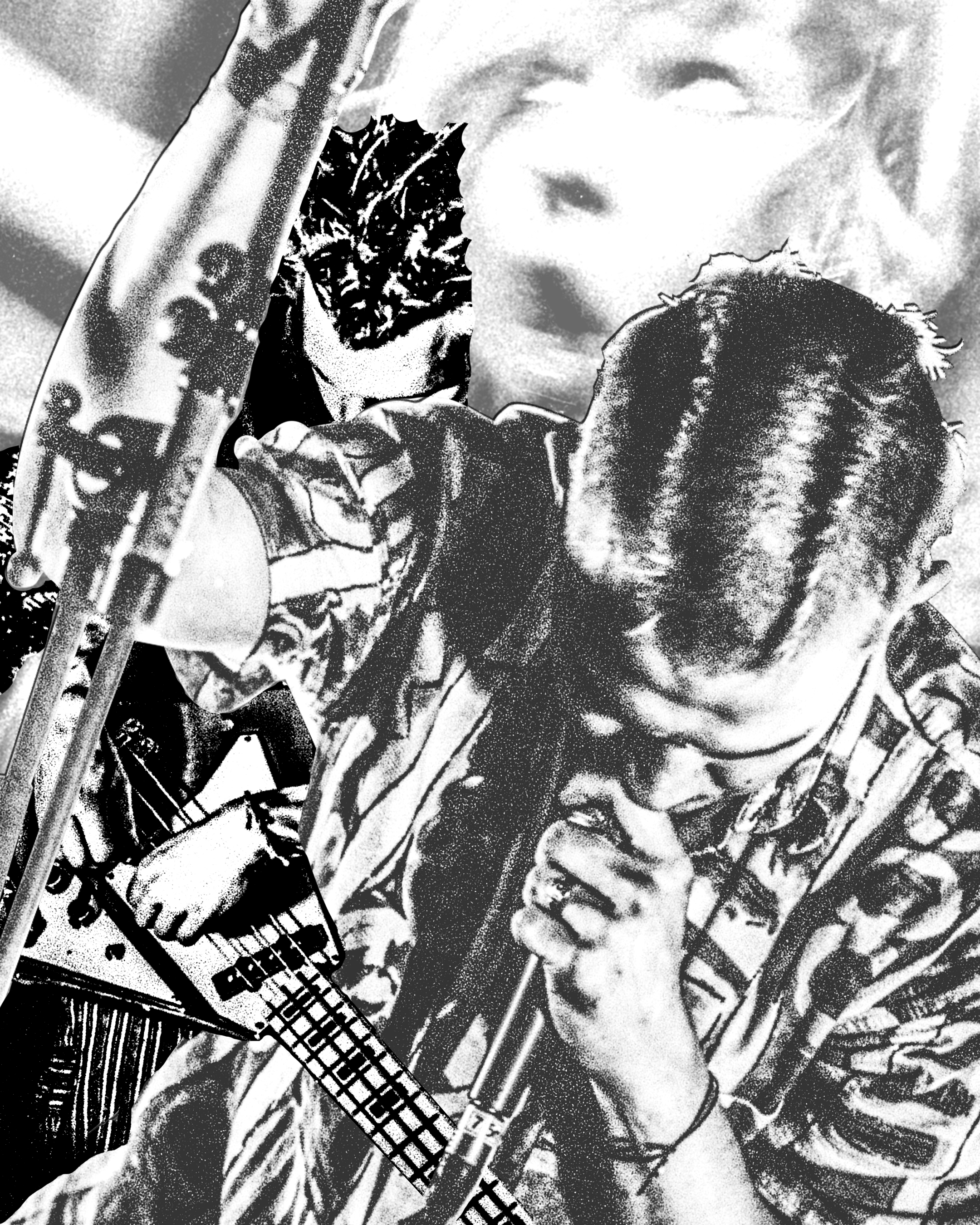 "Fuck Shit Up" 2, fotograafia + digikollaaž