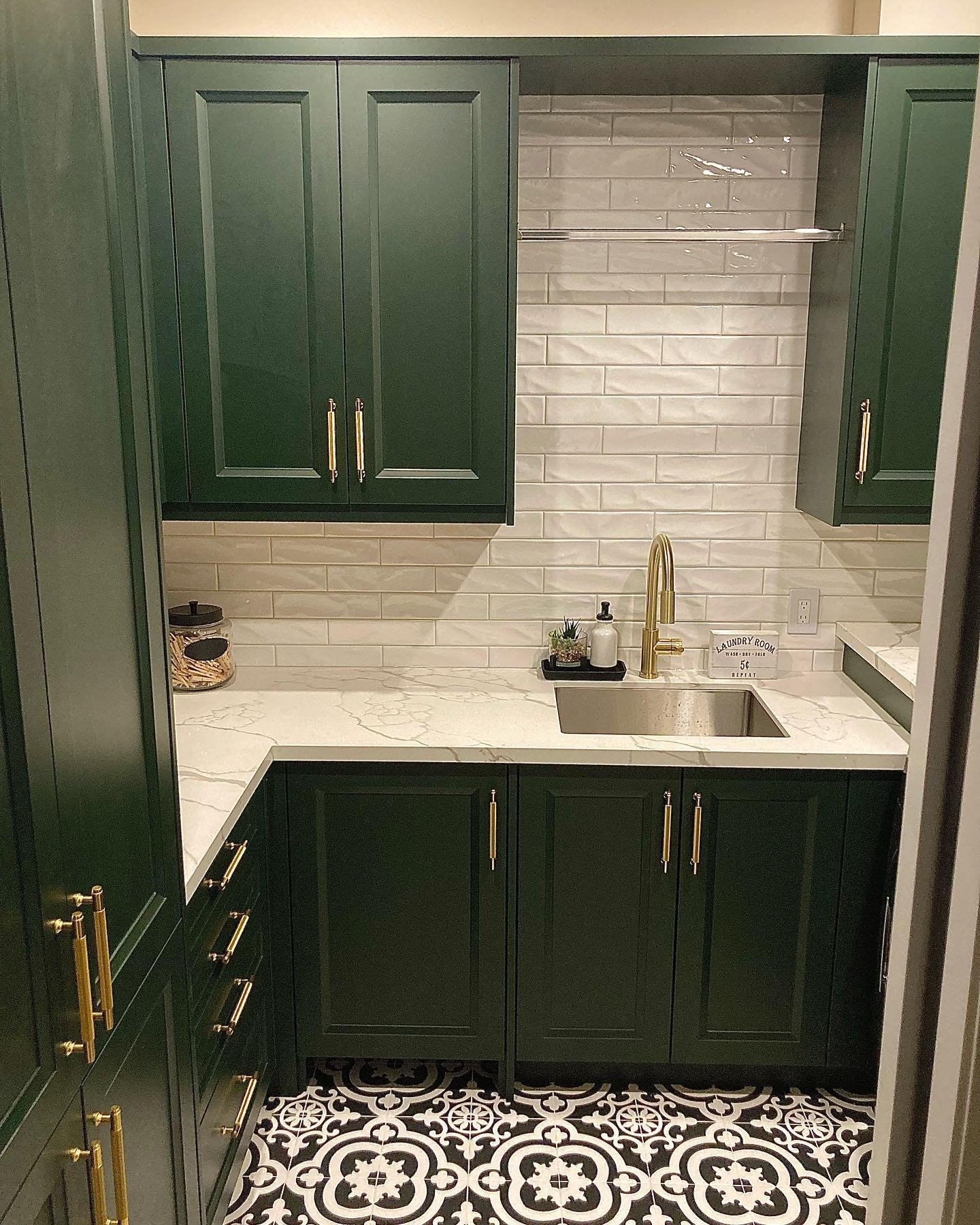 Check out this laundry room we just recently completed! #laundryday #customcabinetry #millwork #design #muskoka #toronto