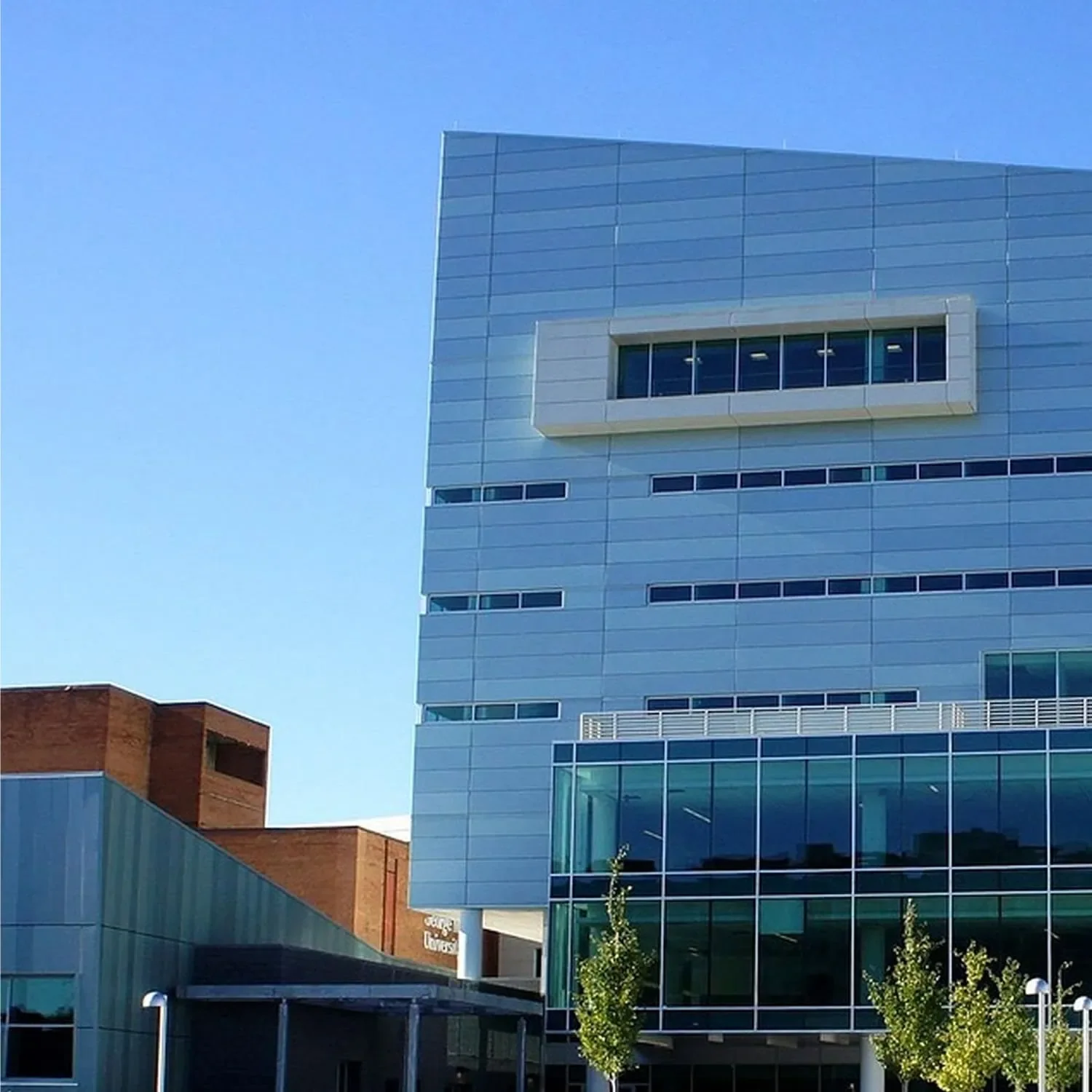 large office building representing corporate and institutional partners