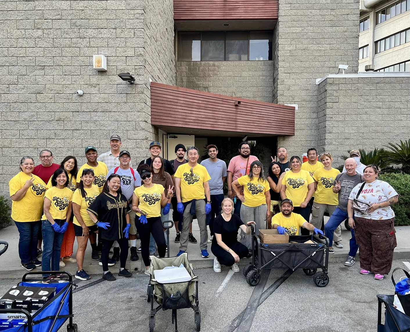 Thanks to the generosity of our friends at Union Church of LA, we meet in their parking lot every Thursday evening at 6:00 pm - 401 E 3rd St. Join us!