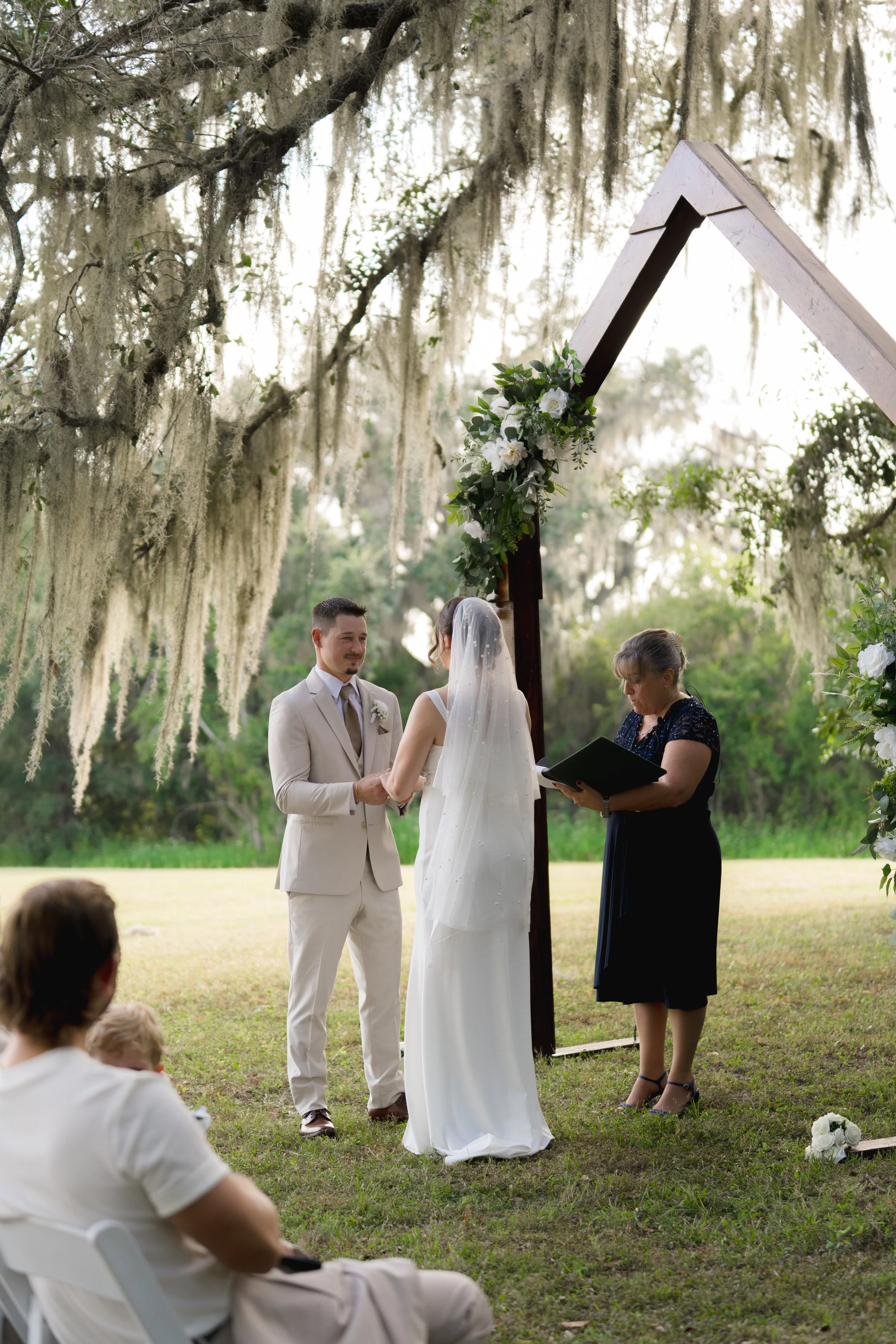 Intimate Outdoor Wedding in Central Florida