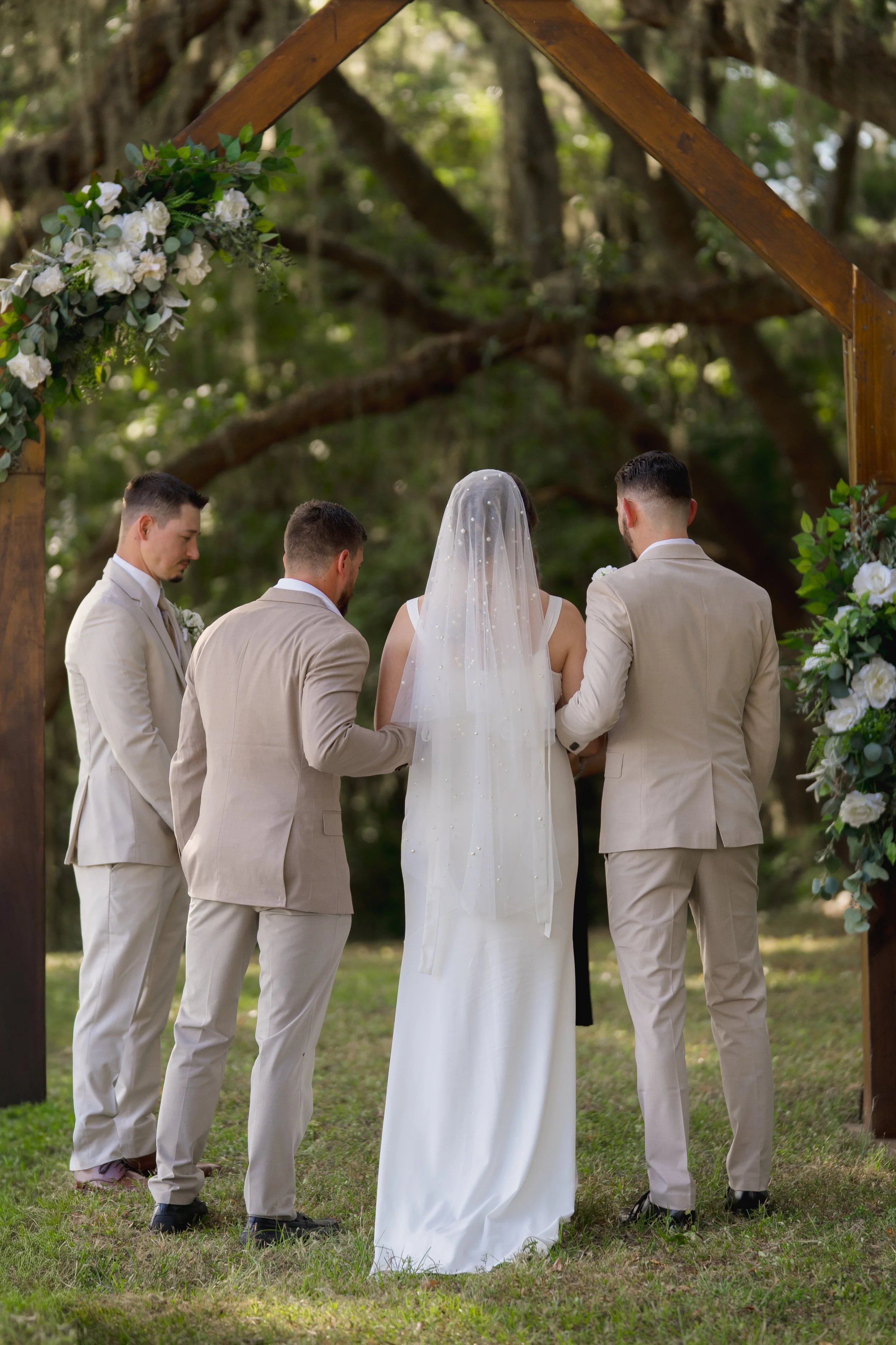 Intimate Outdoor Wedding in Central Florida
