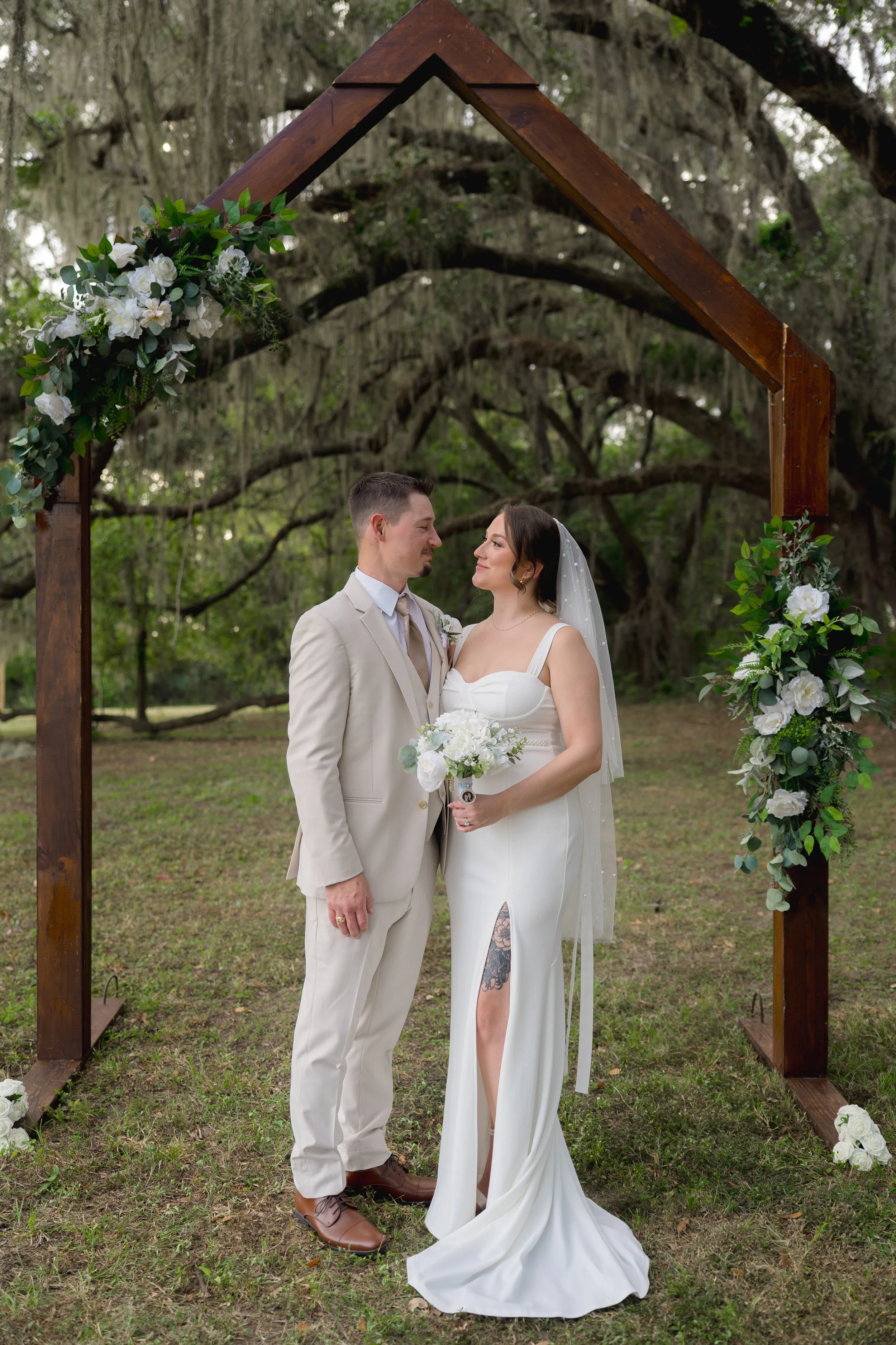 Intimate Outdoor Wedding in Central Florida