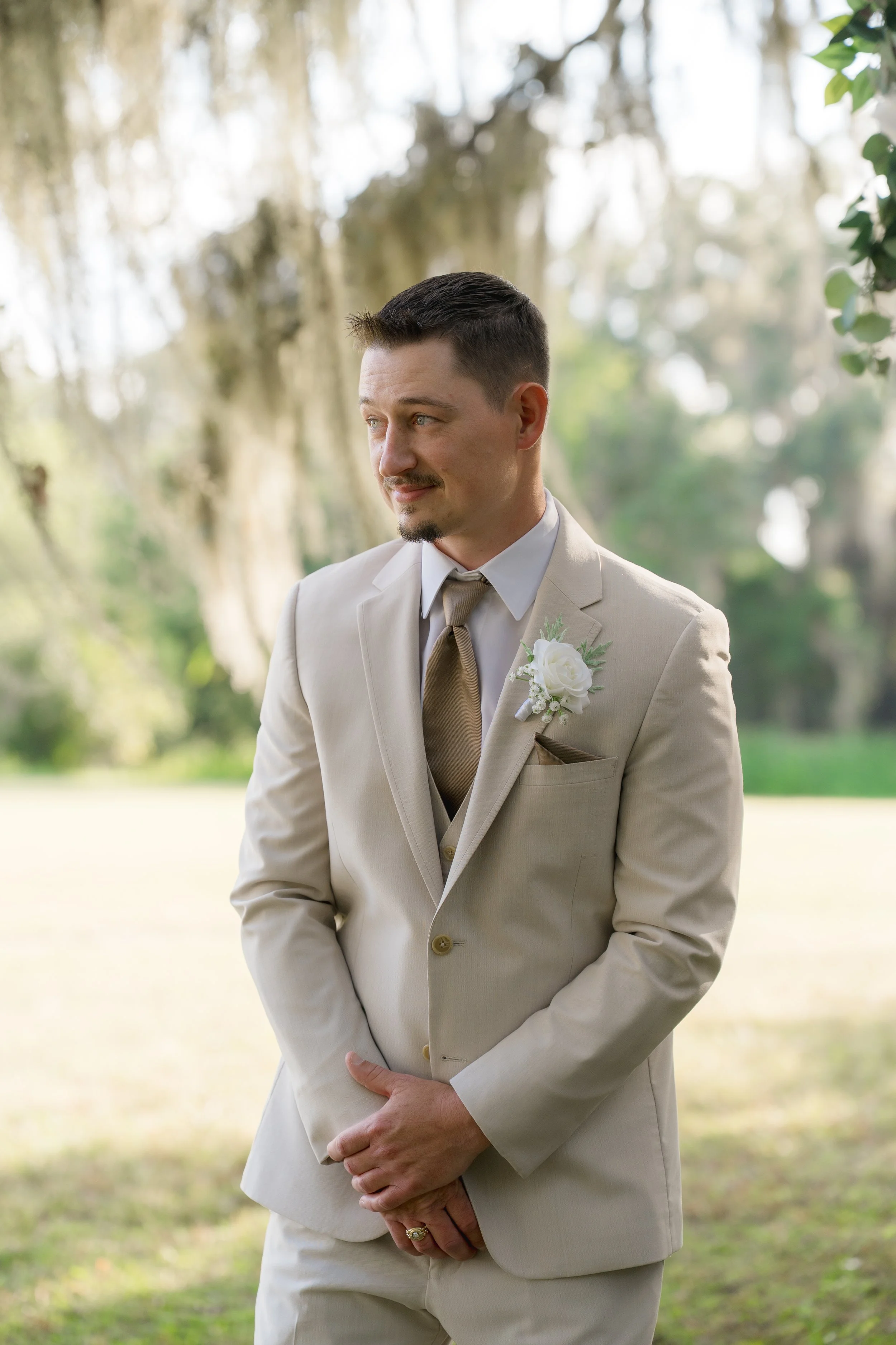 Intimate Outdoor Wedding in Central Florida