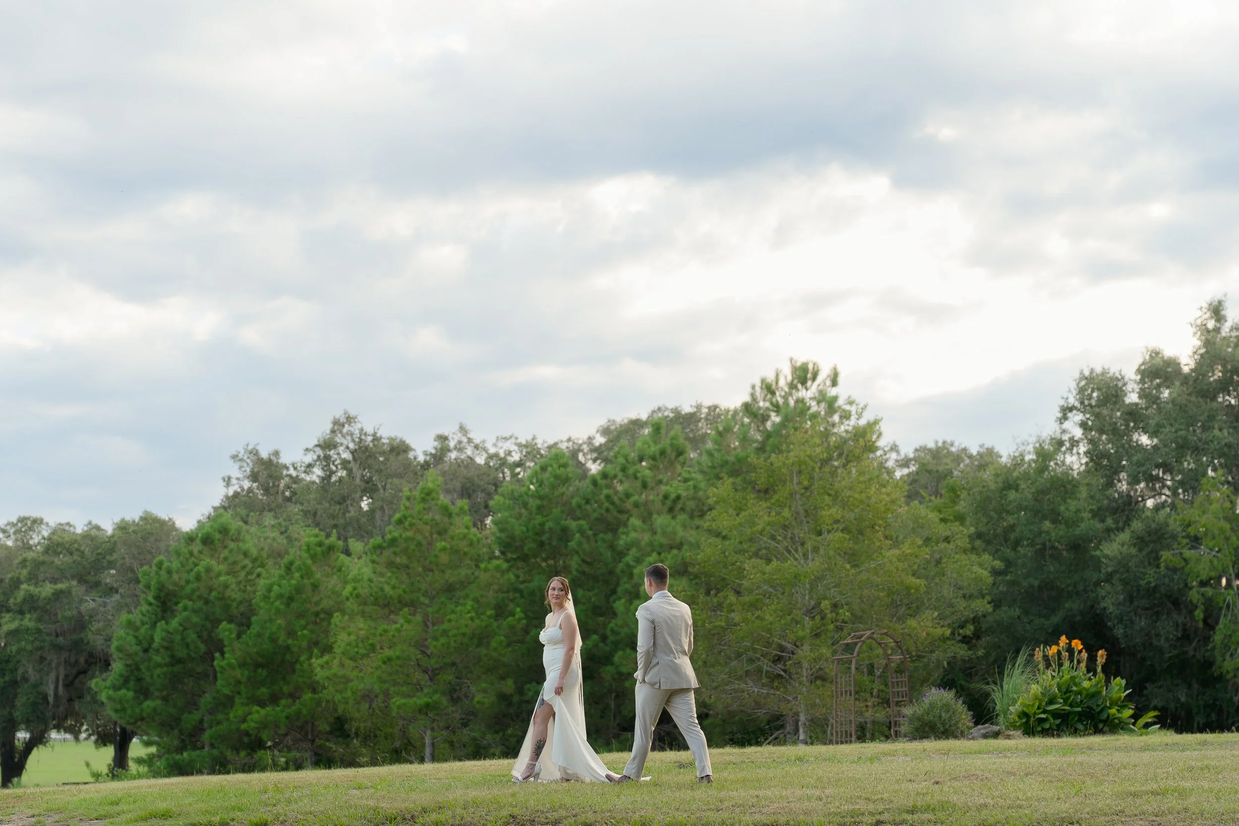 Intimate Outdoor Wedding in Central Florida