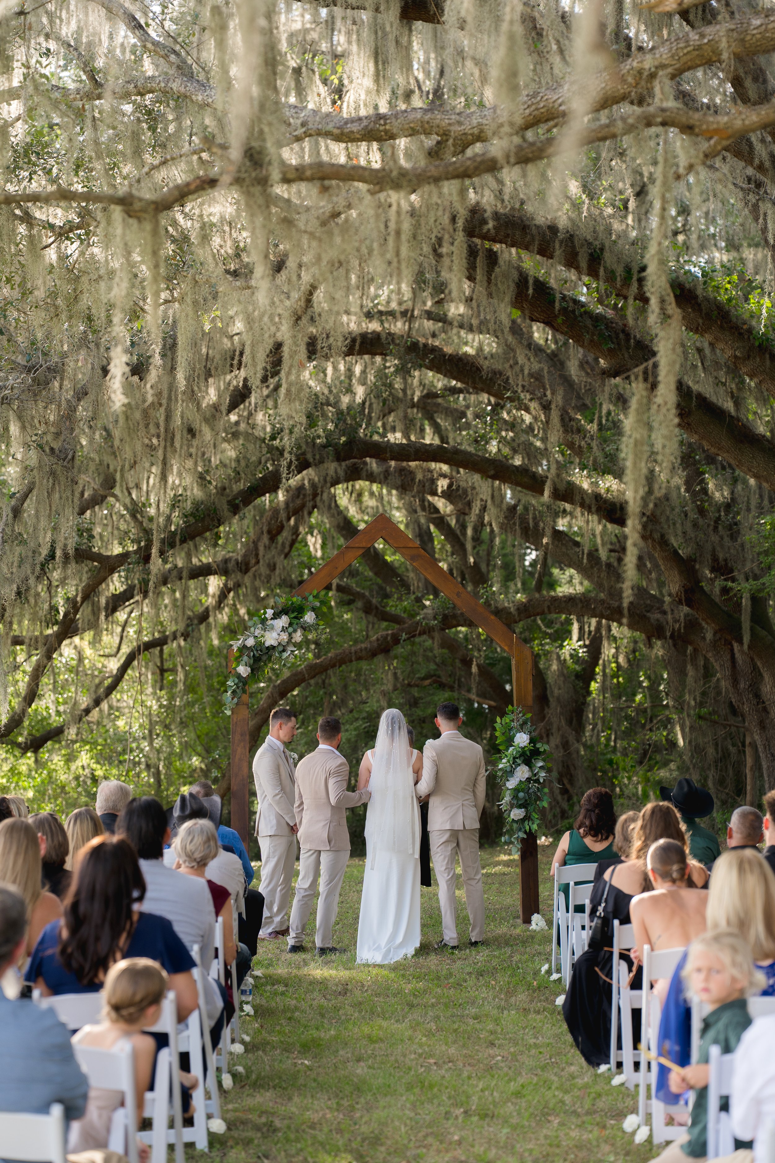 Intimate Outdoor Wedding in Central Florida