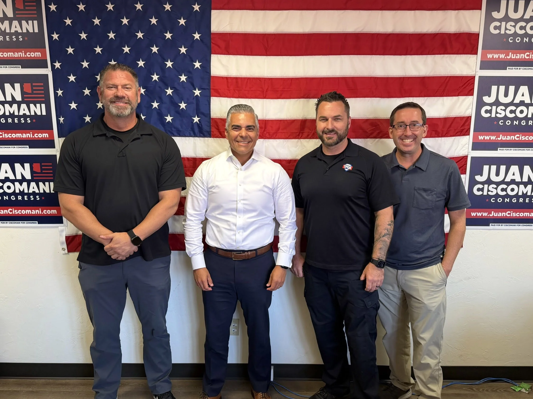 Congressman Juan Ciscomani Grows Coalition of Law Enforcement Support
