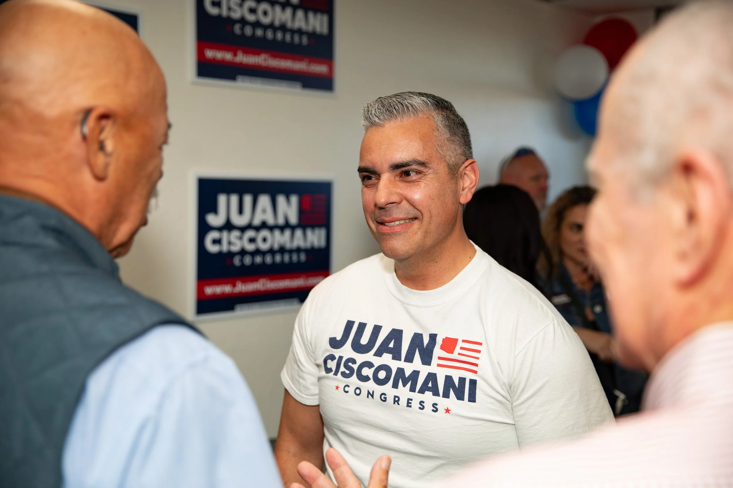 CISCOMANI CAMPAIGN HAULS IN $1.1 MILLION, BUILDS WAR CHEST OF $3.8 MILLION