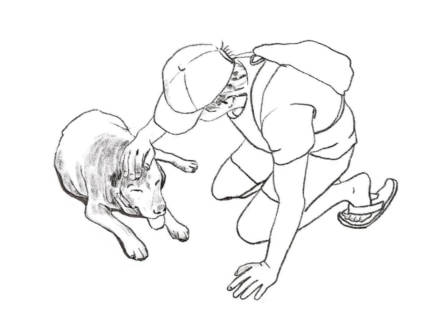 Could It Be Doug  
Digital drawing, 
2025