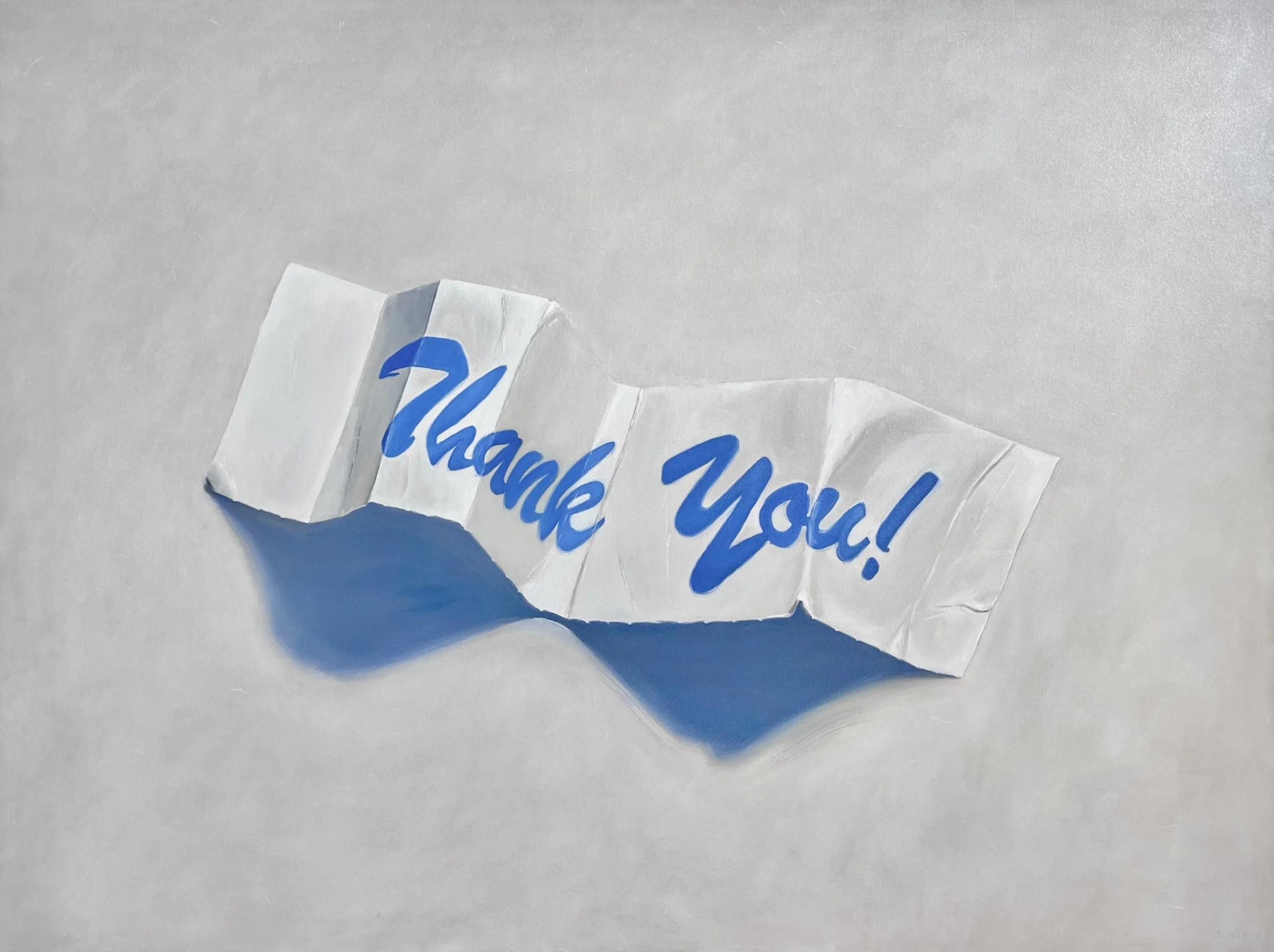  Thank You  
Oil on canvas 
36 x 48" 
2025