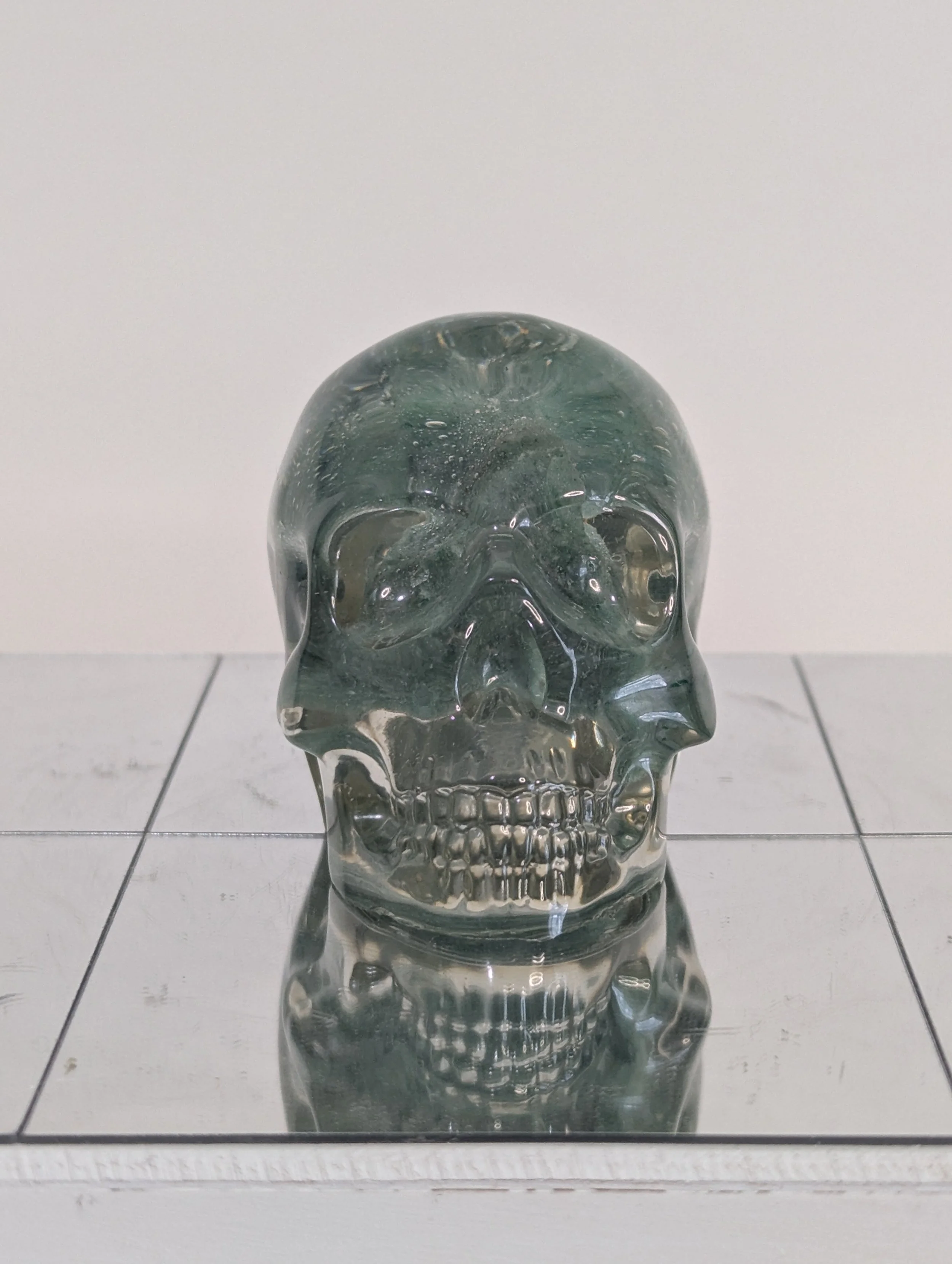 Aventurine Skull