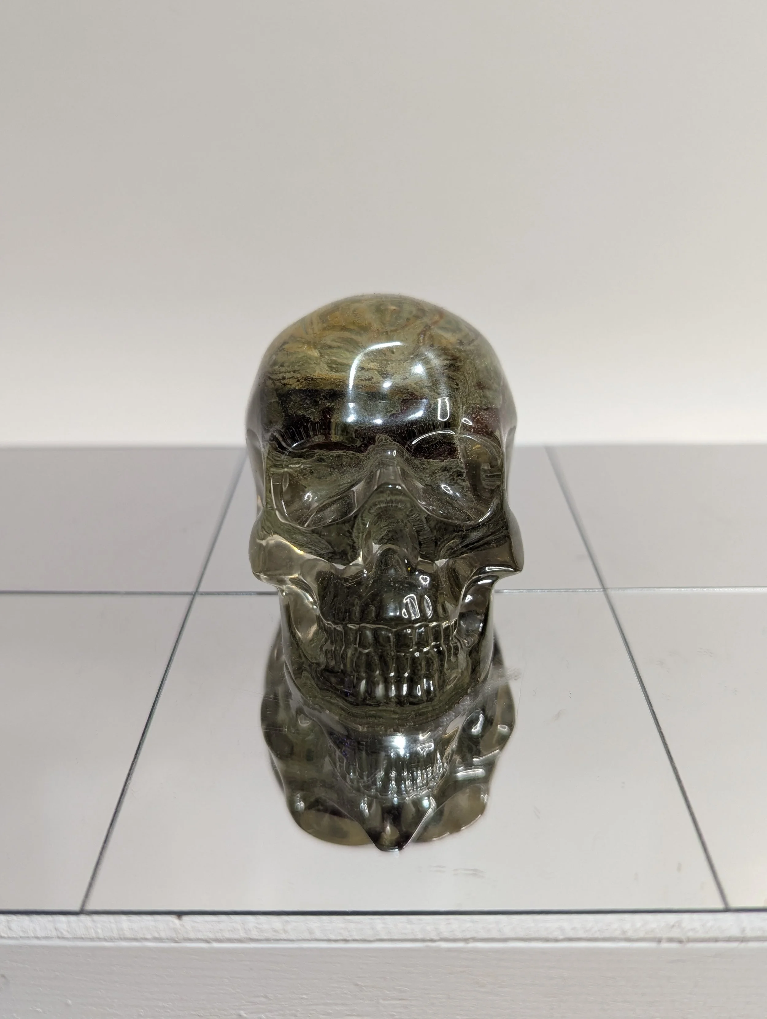 Dragon Bloodstone Skull