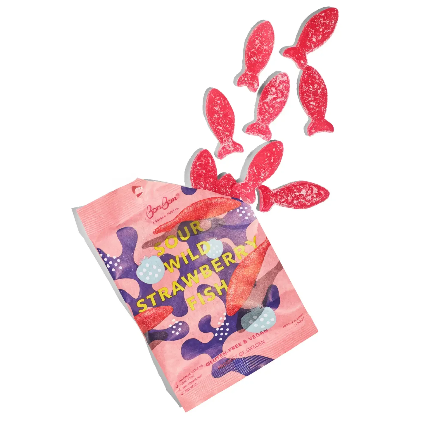 BonBon NYC Sour Strawberry Fish