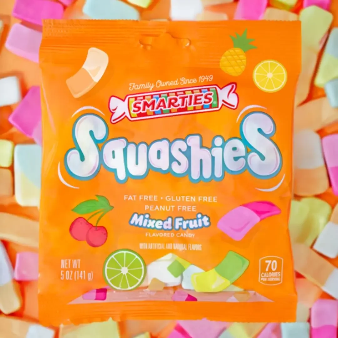 Smarties Squashies – Mixed Fruit