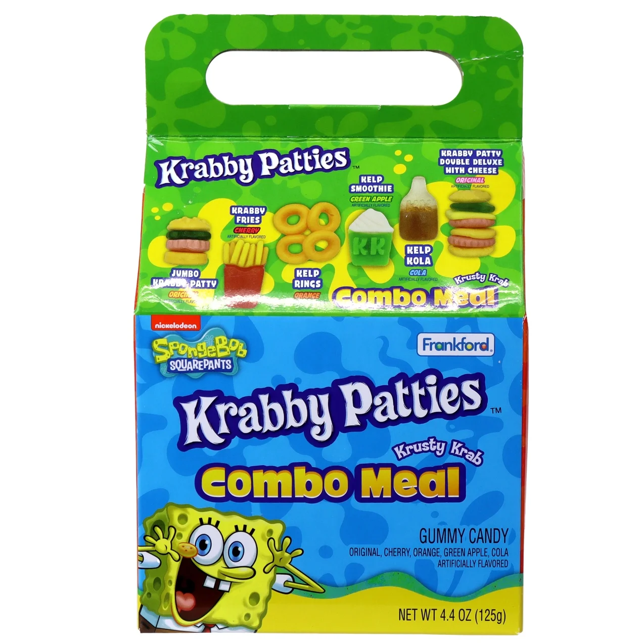 SpongeBob Krabby Patties Combo Meal Gummy Candy