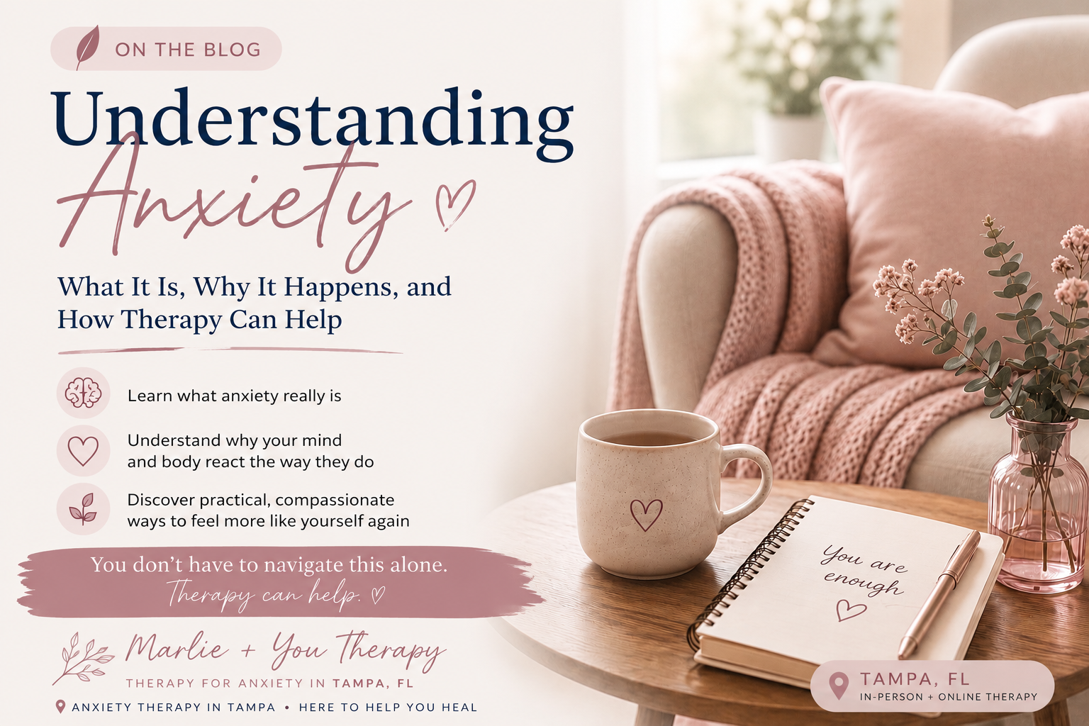 Why Anxiety Feels So Exhausting: Understanding Anxiety and Finding Support in Tampa, FL