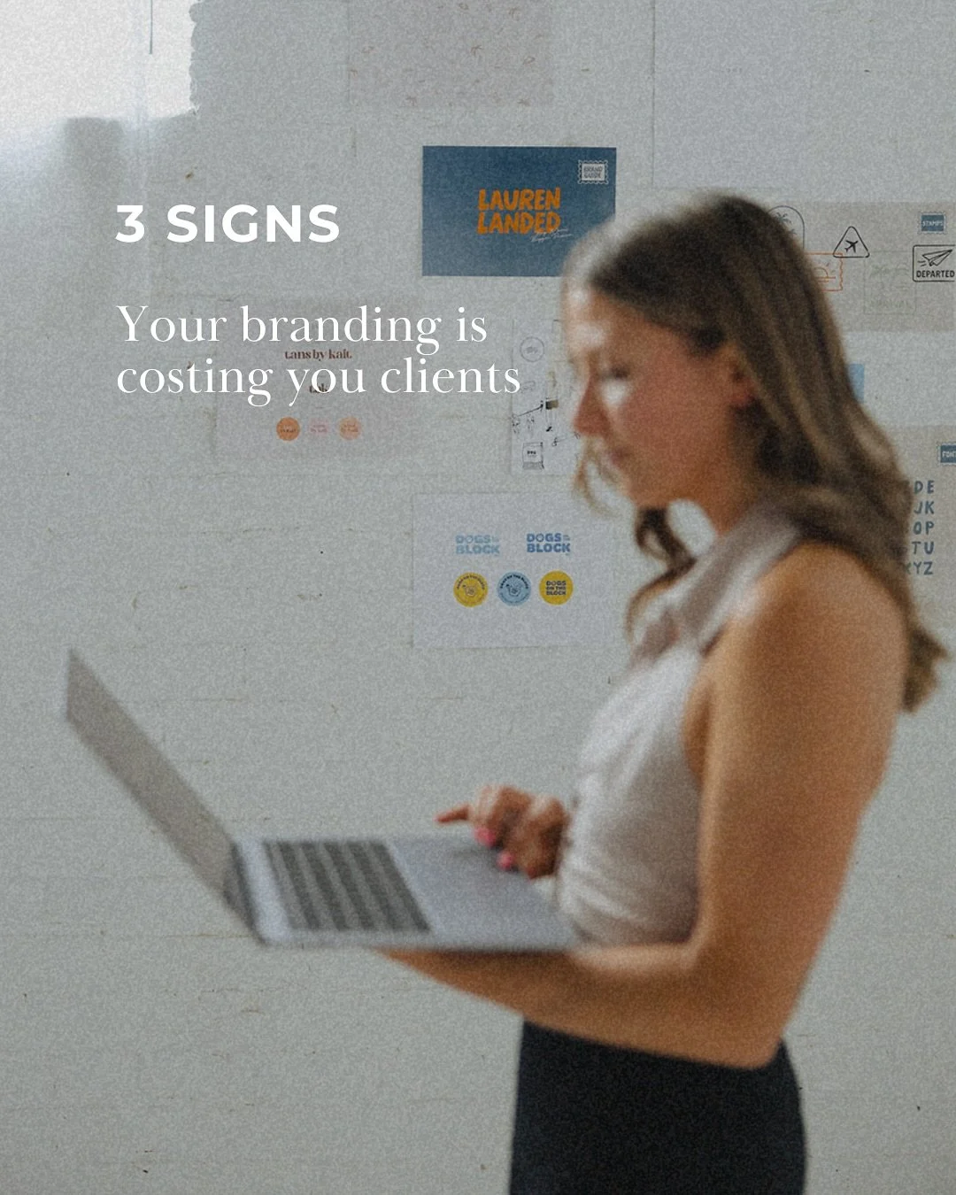 🚨 Hot take: if your branding feels outdated, inconsistent, or disconnected from your audience &rarr; it could be holding your business back.

The good news? A strategic refresh can completely shift the way people see and trust your brand.

Because b