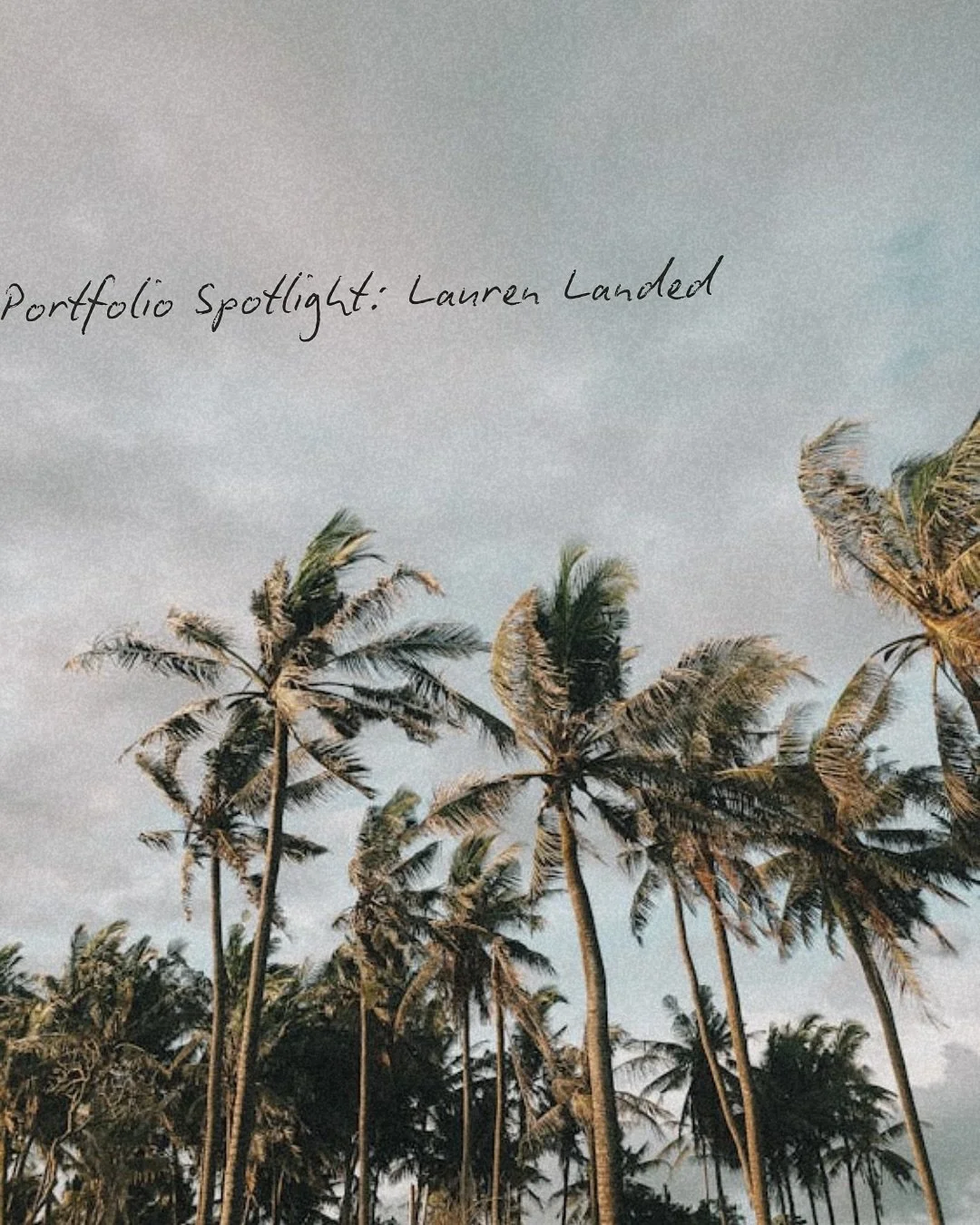 Manifesting Florida weather with one of my favorite projects ☀️

I created this brand for my best friend, and it&rsquo;s still one I&rsquo;m so proud of.
 The handwritten bubble font (aptly named BFF Sans) and all the little personal touches made thi