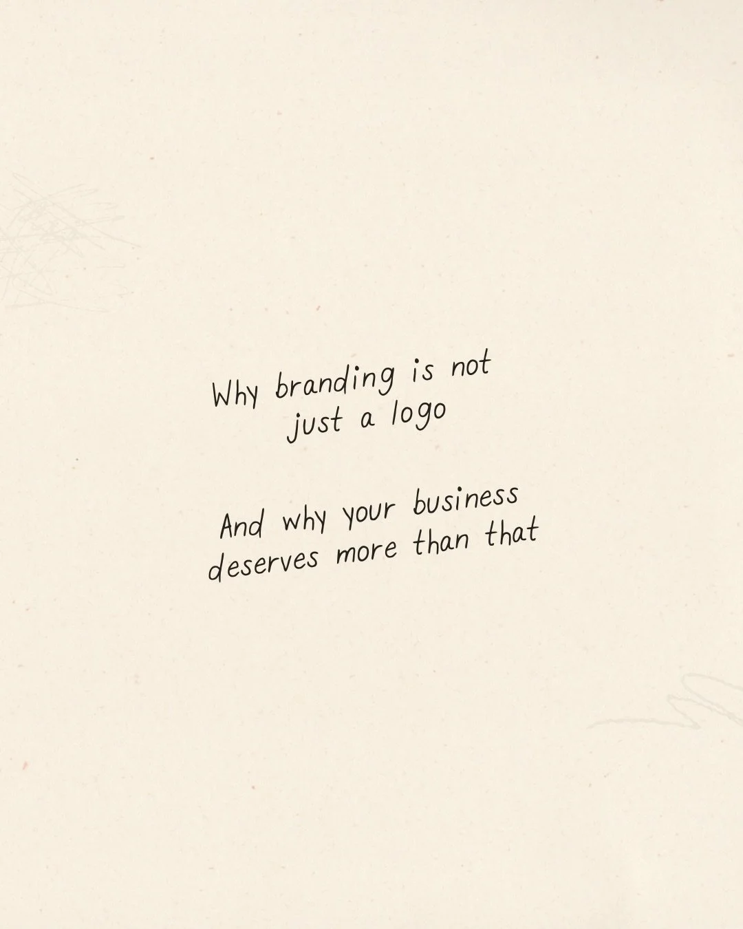 Branding is not just a logo.
 It&rsquo;s the full system that creates recognition, trust, and consistency across every part of your business.

Your messaging, your visuals, your tone, your website, your social presence, it all works together to creat