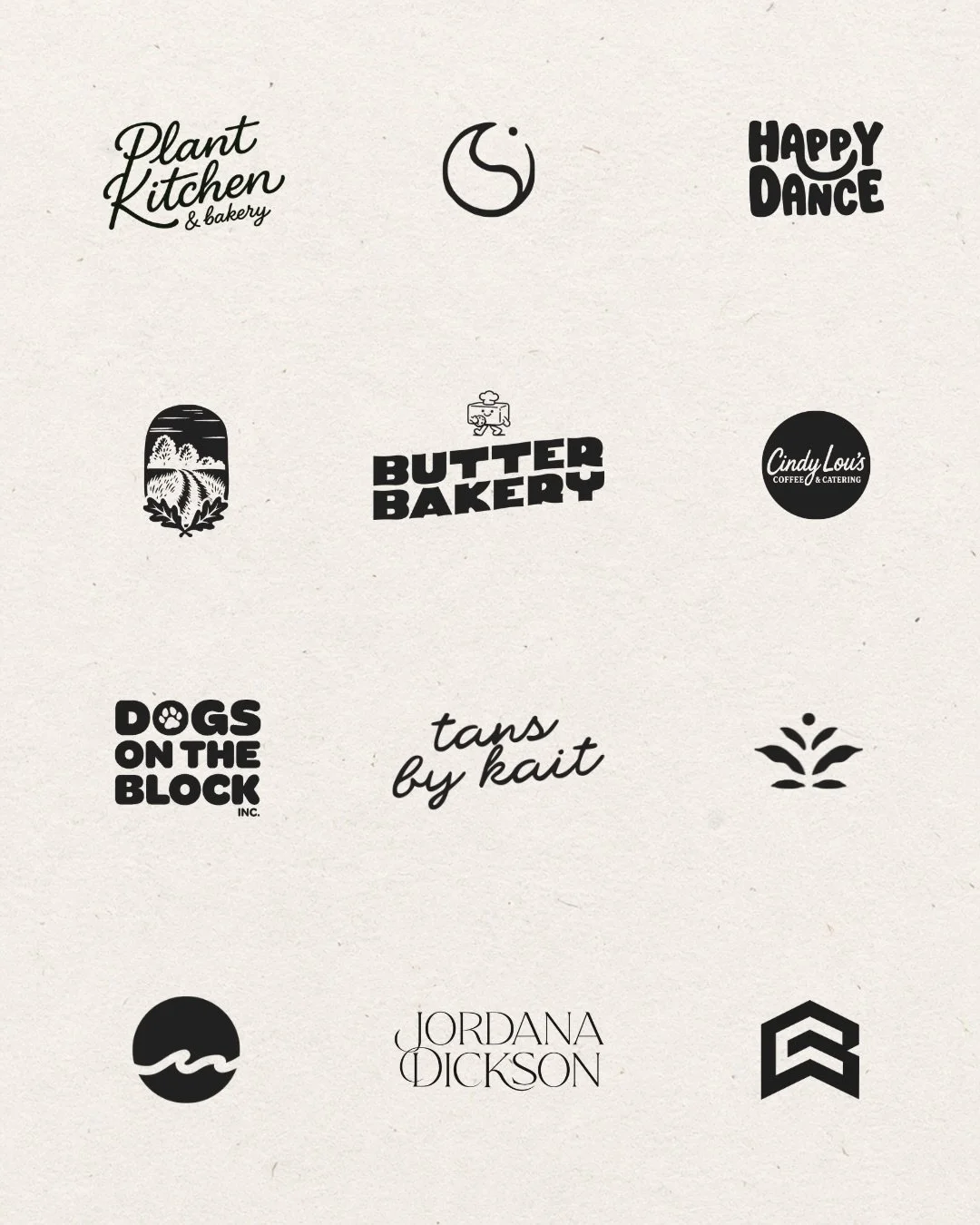 A logofolio from the past few years.

From bold and playful to clean and minimal, every brand has had its own story, strategy, and personality behind it. I love that no two projects ever look the same because no two businesses are the same.

A logo i