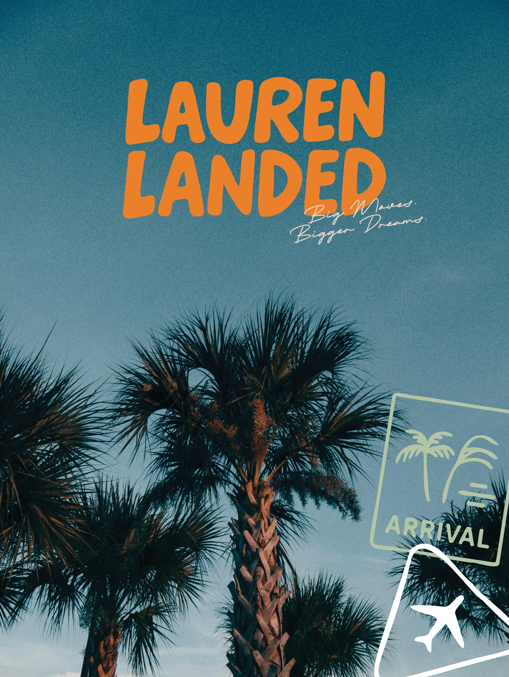 Lauren Landed Branding