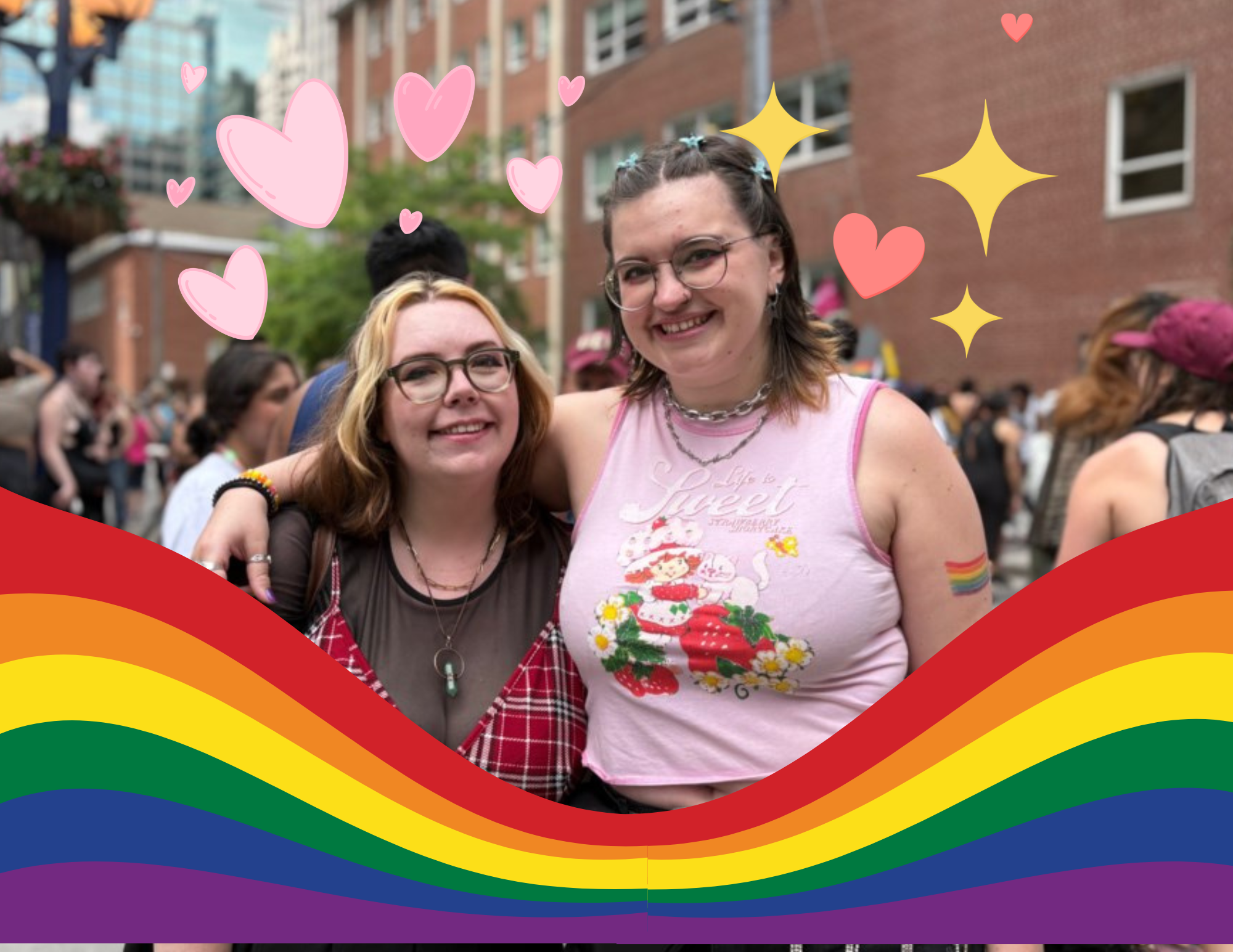 A Globalist, Silly string and Dyke March?
