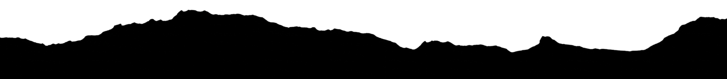 Black mountainscape graphic