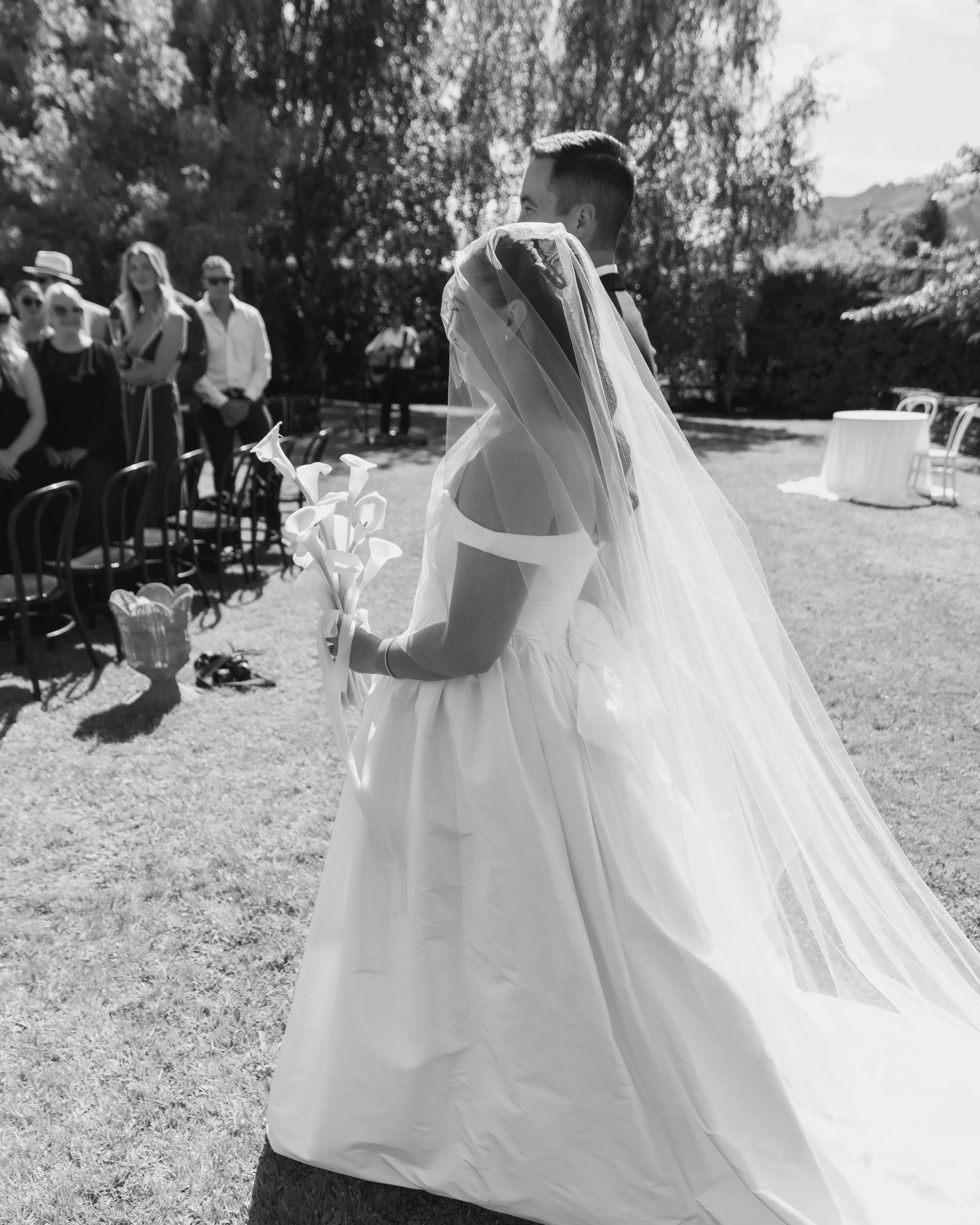 William &amp; Laura // Framed by the mountains of Wānaka, a celebration layered with understated elegance and carefully considered detail.

Photographer @sapphirestudios___ 
Bride @laurajaynefield