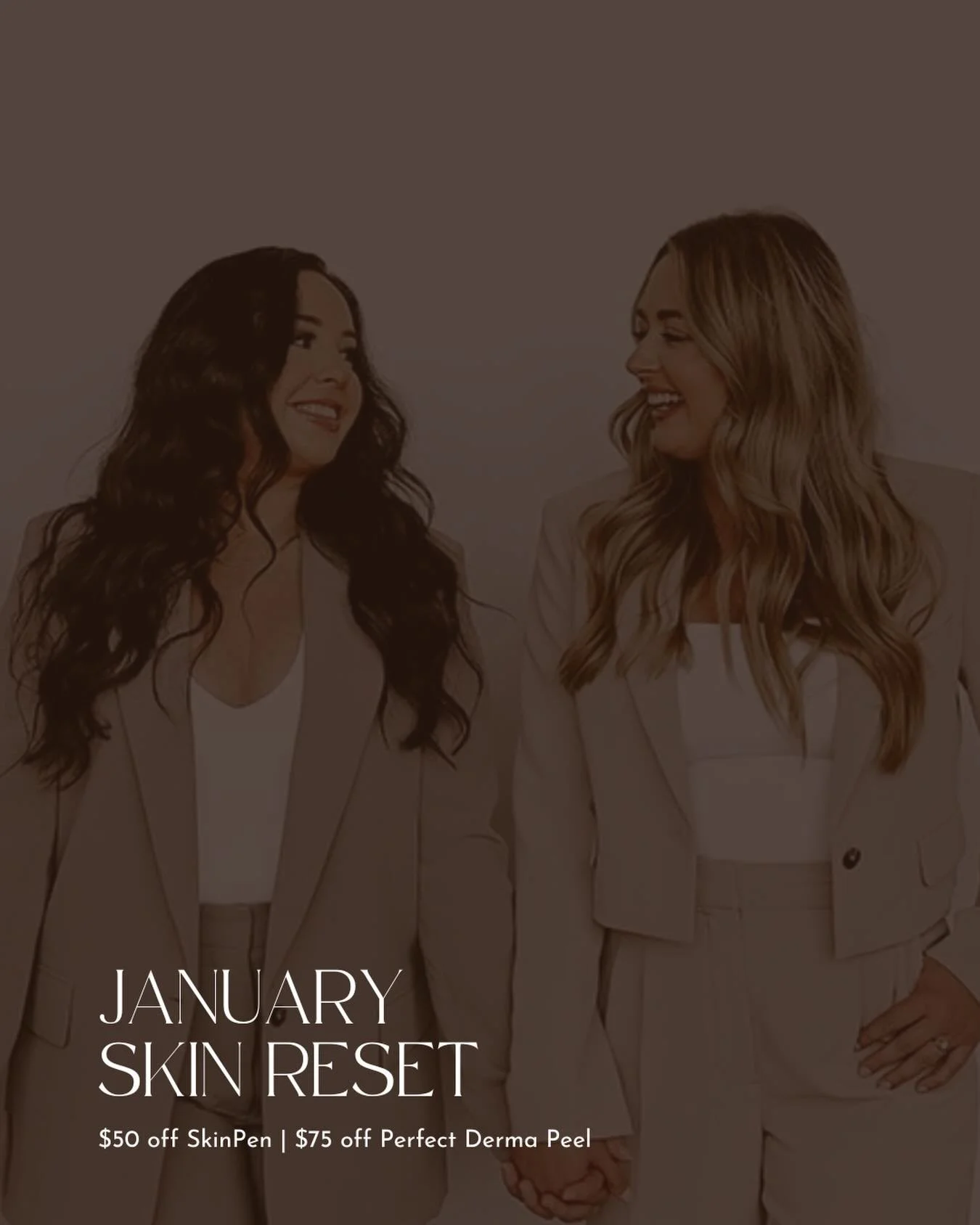 A little reminder 🤍 Our January Skin Reset is almost over &mdash; less than two weeks left to take advantage of these winter favorites.

As routines settle after the holidays, this is the perfect time to reset your skin with treatments that support 