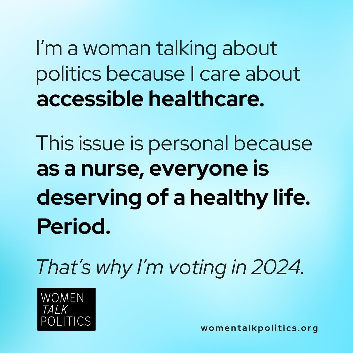 Two years ago, the draft majority opinion that would overturn Roe v. Wade was leaked and reproductive rights across the country were put at risk. Today, I&rsquo;m participating in Women Talk Politics Day because everyone is deserving of accessible he