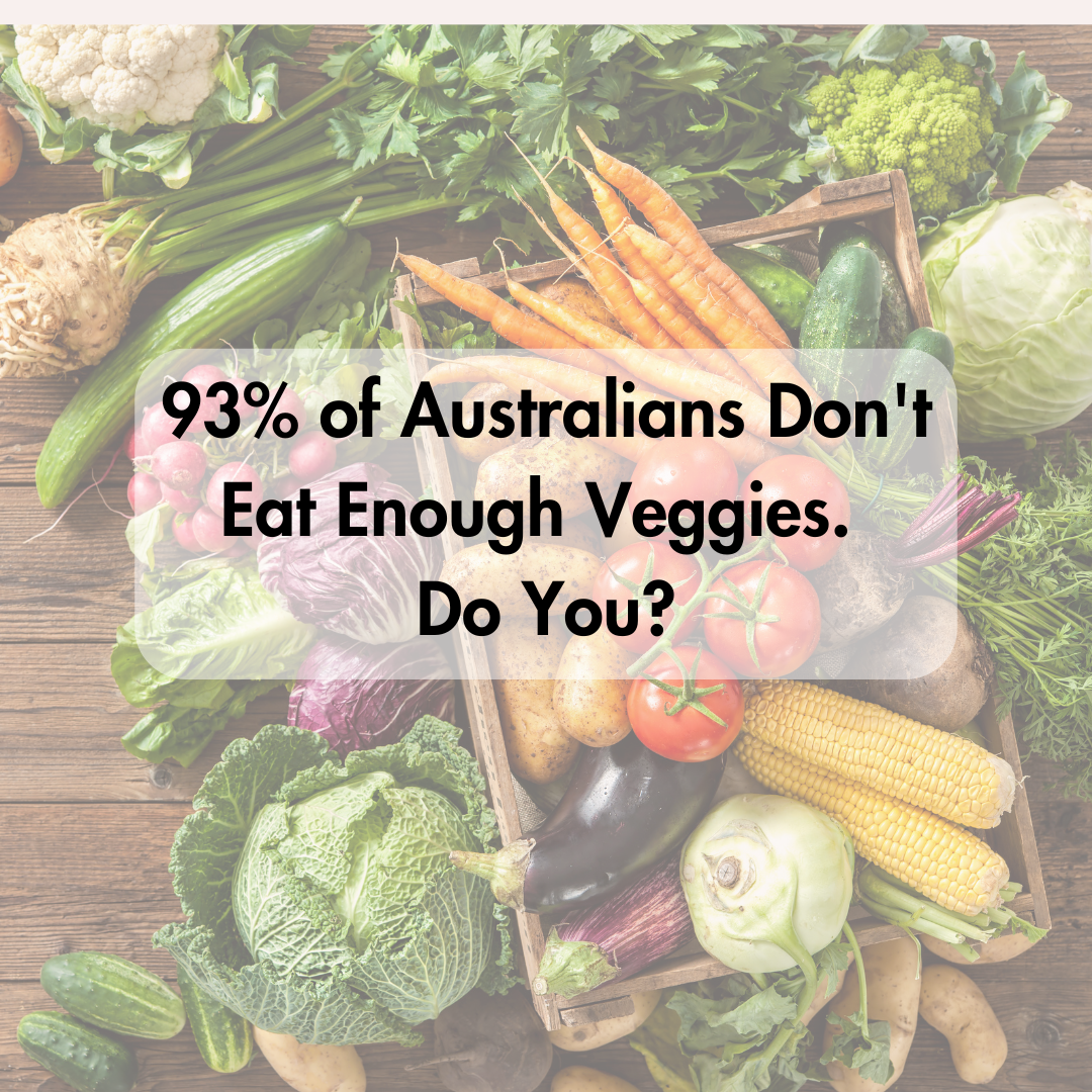 93% of Australians Don't Eat Enough Veggies. Do You?