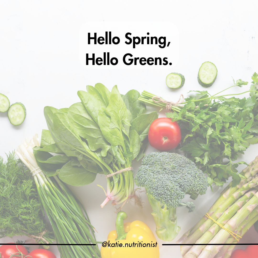 Hello Spring, Hello Greens