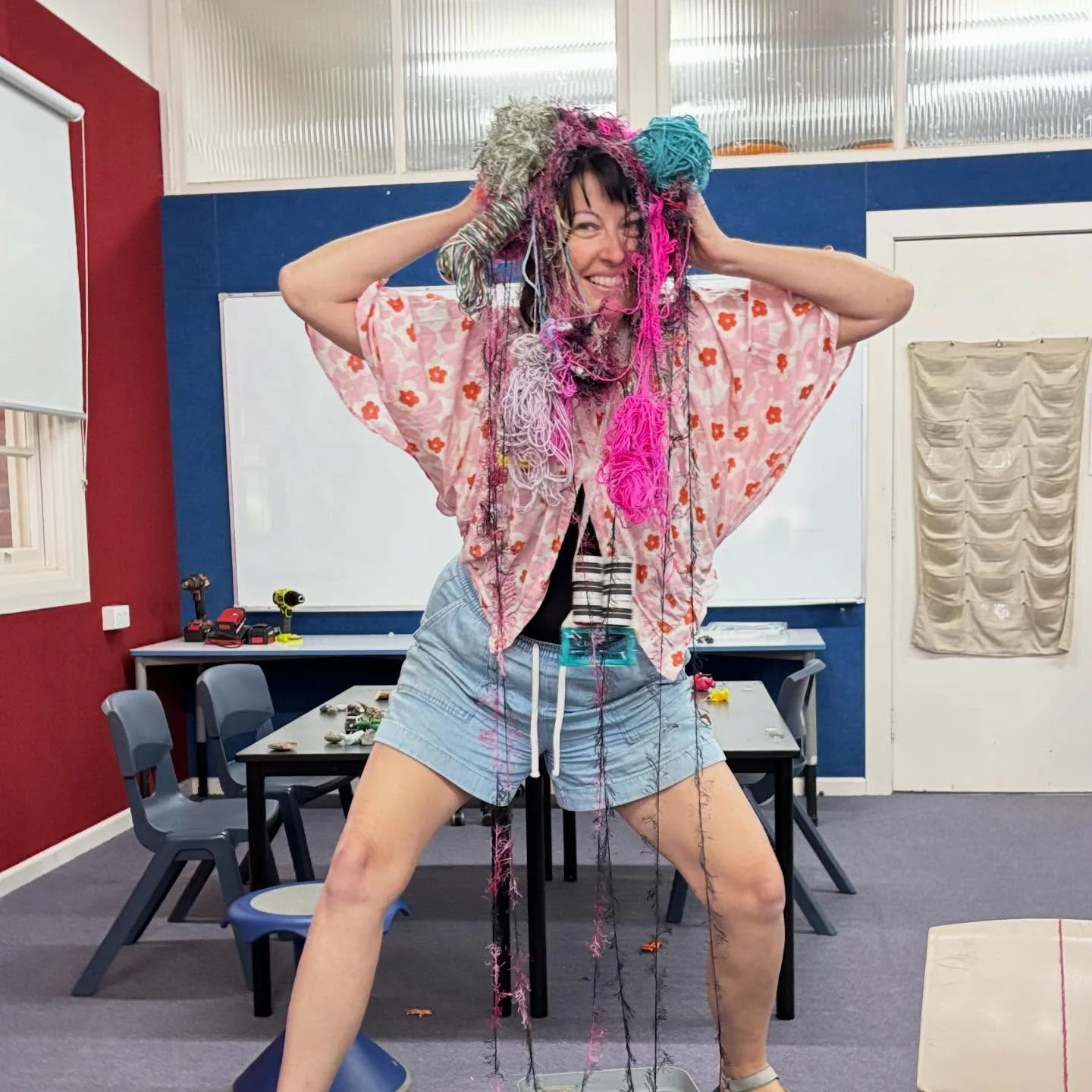 Camp creative week! @happymess_bellingen is hosting &ldquo;little sense seekers&rdquo; this week at the 40th anniversary of Camp creative!!! 5 days, 21 kids ages 5-8years, 9-4pm, each day we are exploring a different sense. First sight, today was sme