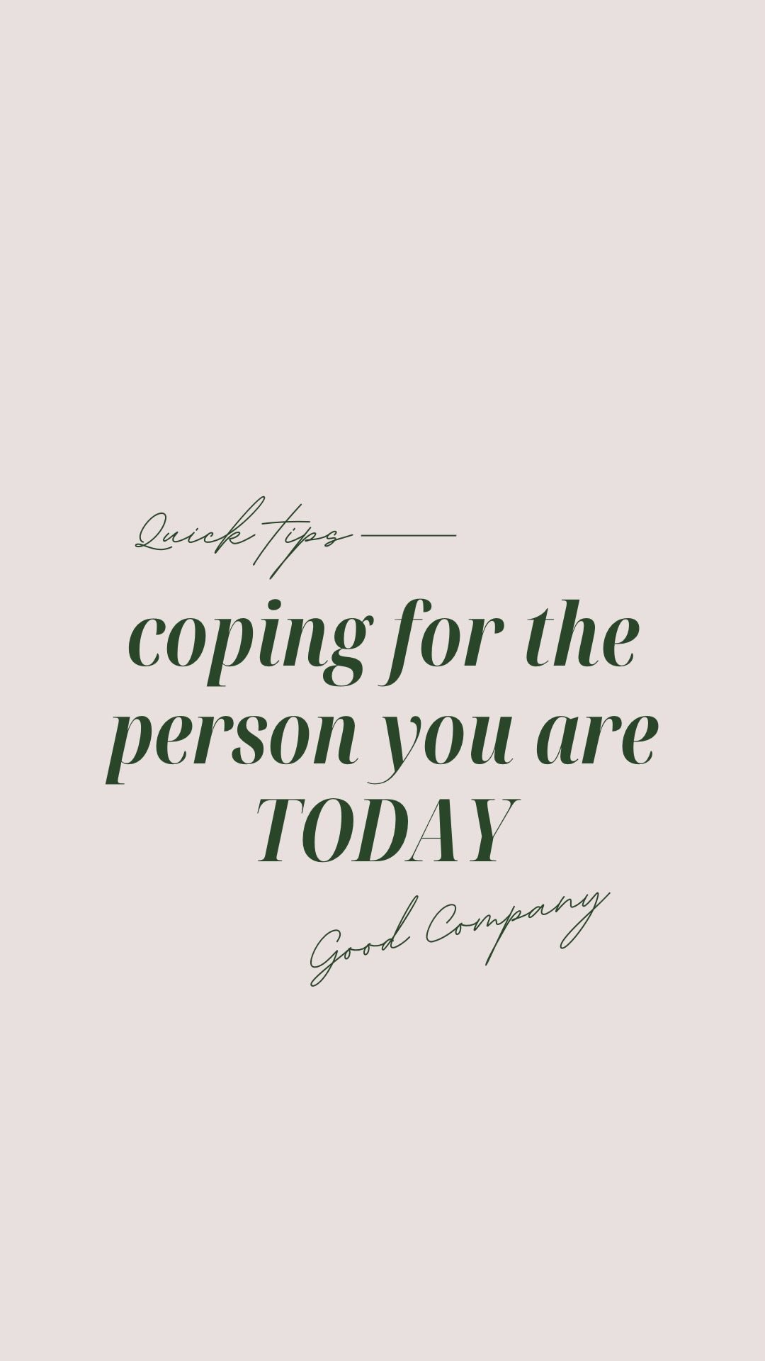 Coping can growth, shift and change as you move through life and learn more about what works best for YOU. 🍃🍂
#SomaticHealing #MindBodyConnection
#SolutionFocused #StrengthsBased
#HealthyRelationships #EmotionalRegulation #SelfAwareness #MentalHe