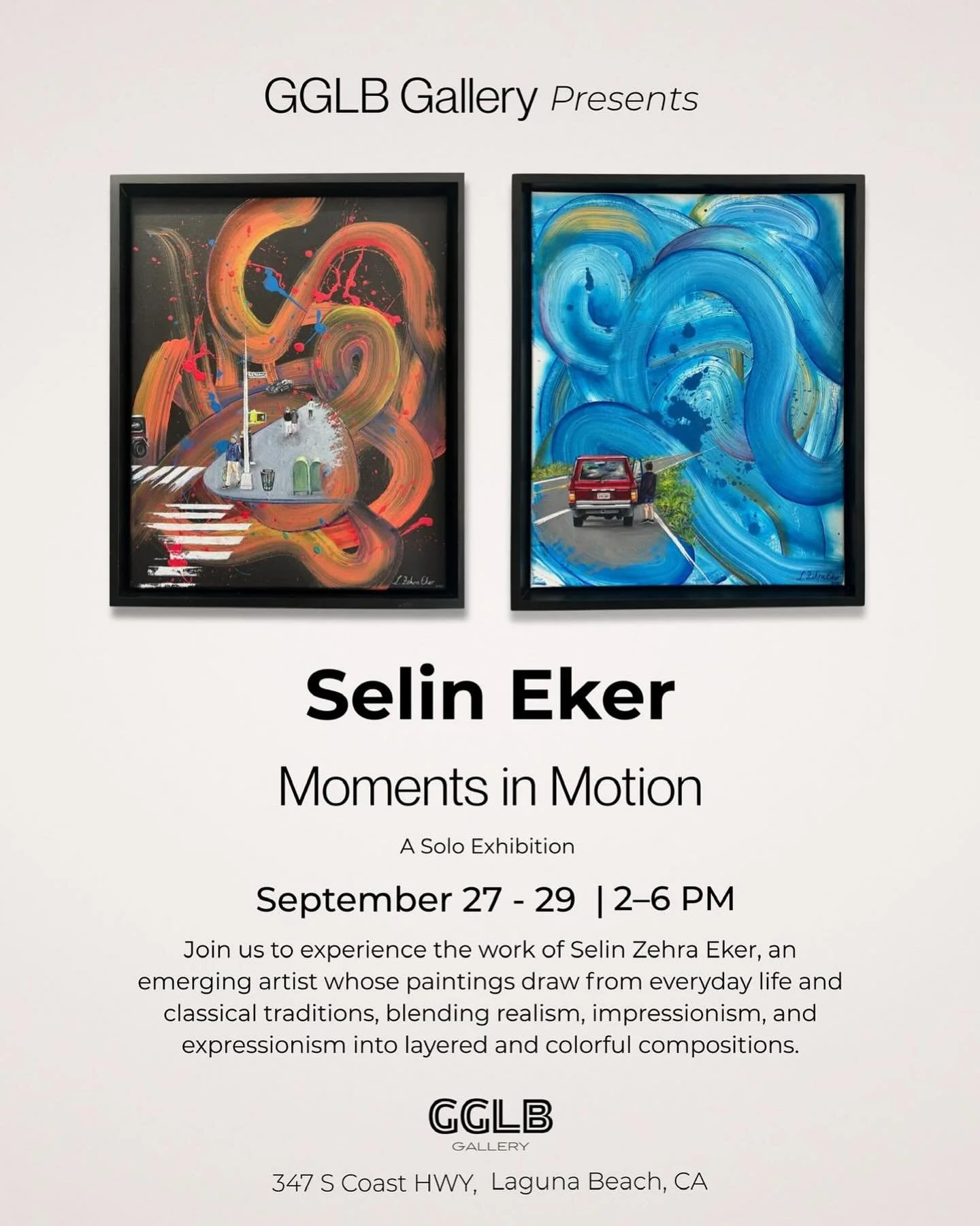 Influenced by genre painting and masters like Caravaggio, Bruegel, and Murillo, Selin draws inspiration from everyday life and classical movements such as Realism, Impressionism, and Expressionism. 

This weekend, she will be joining us at the galler