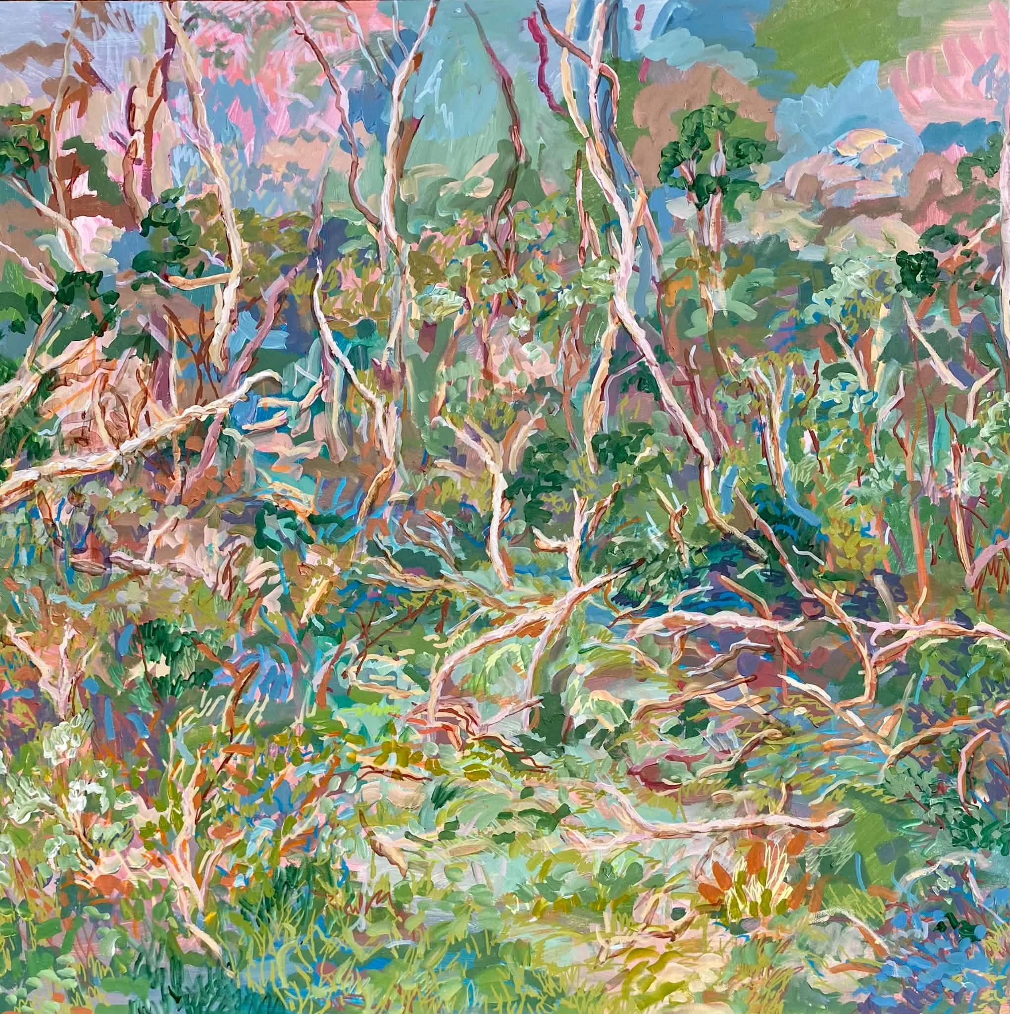 Hiding Place. 2026. 100 x 100cm. 