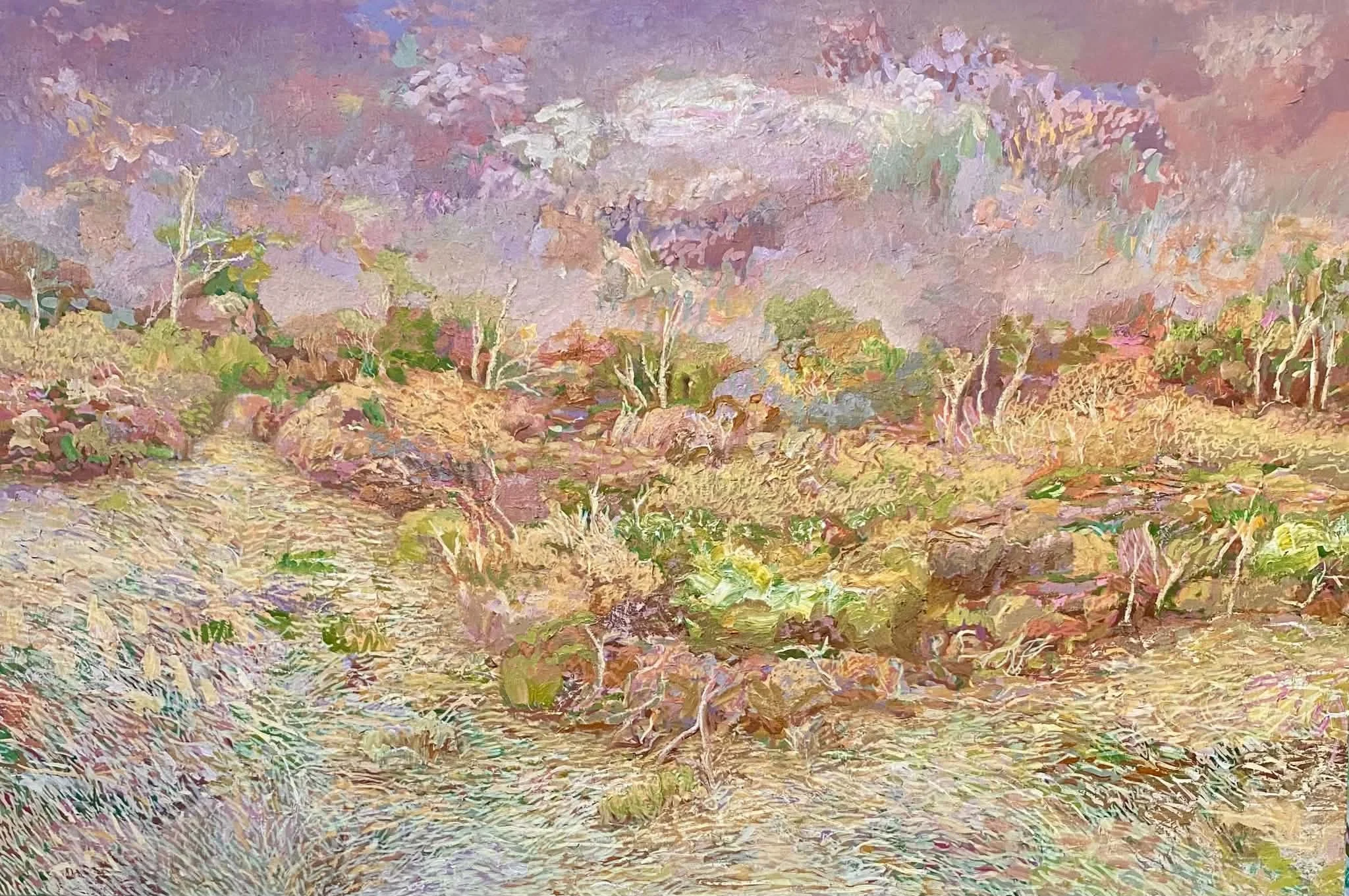 I Used To Meet You Here. 2026. 100 x 150cm