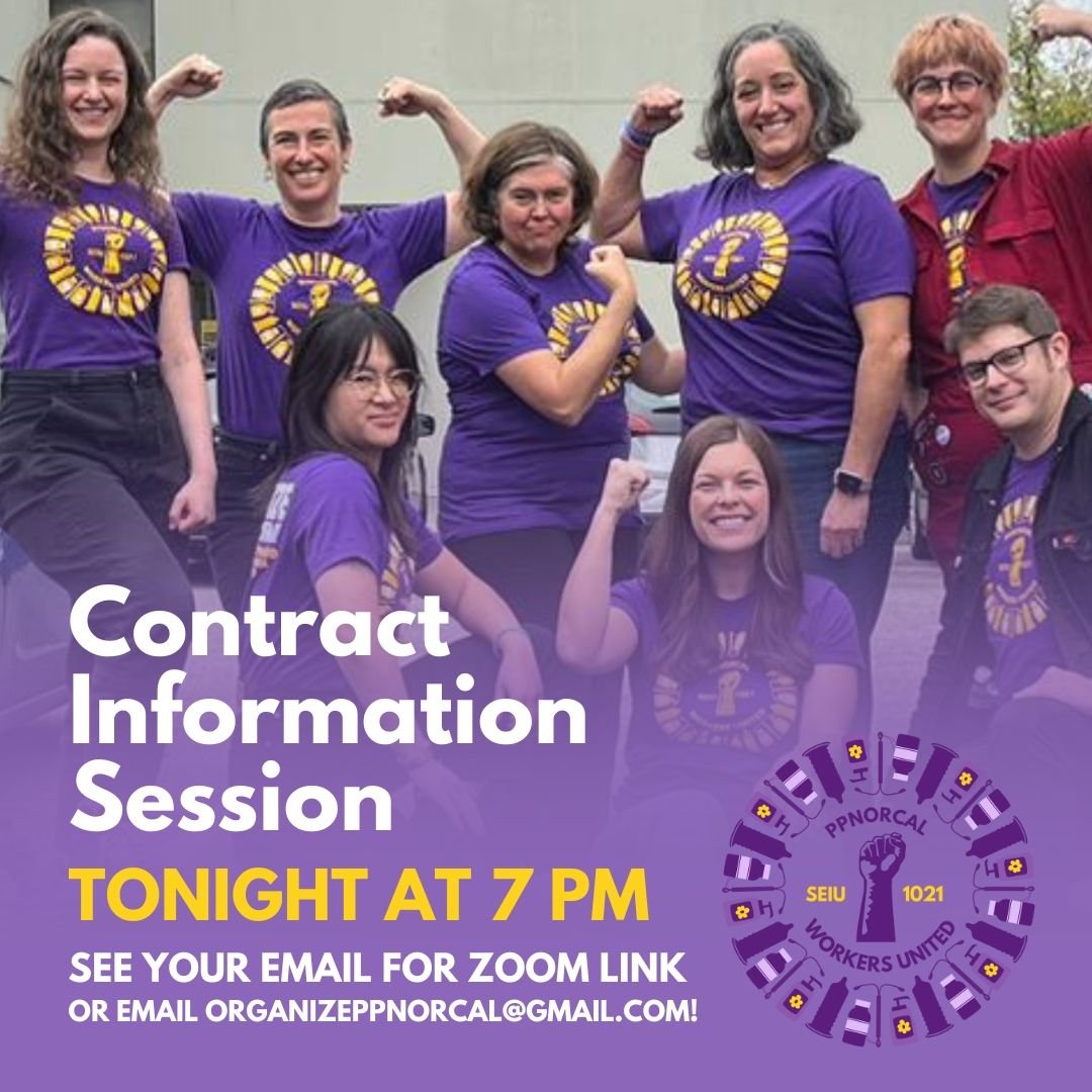 We have a tentative agreement on our first contract! 

Join us tonight, Thursday, June 26 at 7:00 PM to discuss it before voting ends tomorrow at 3:00 pm! Check your email for the Zoom link!

This is the perfect time to sign your membership card, if 