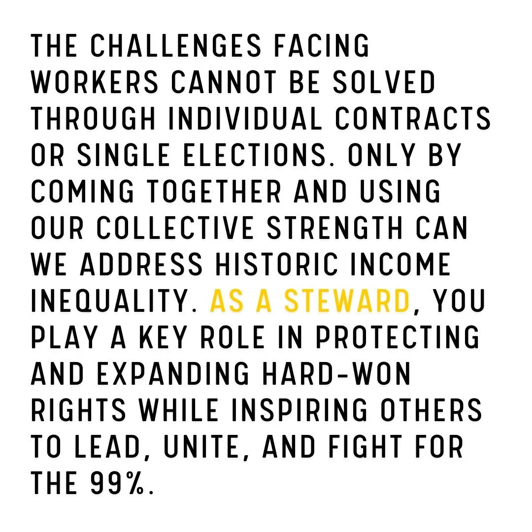 Interested in learning more about becoming a union steward? Email us at organizeppnorcal@gmail.com. #ppncwu